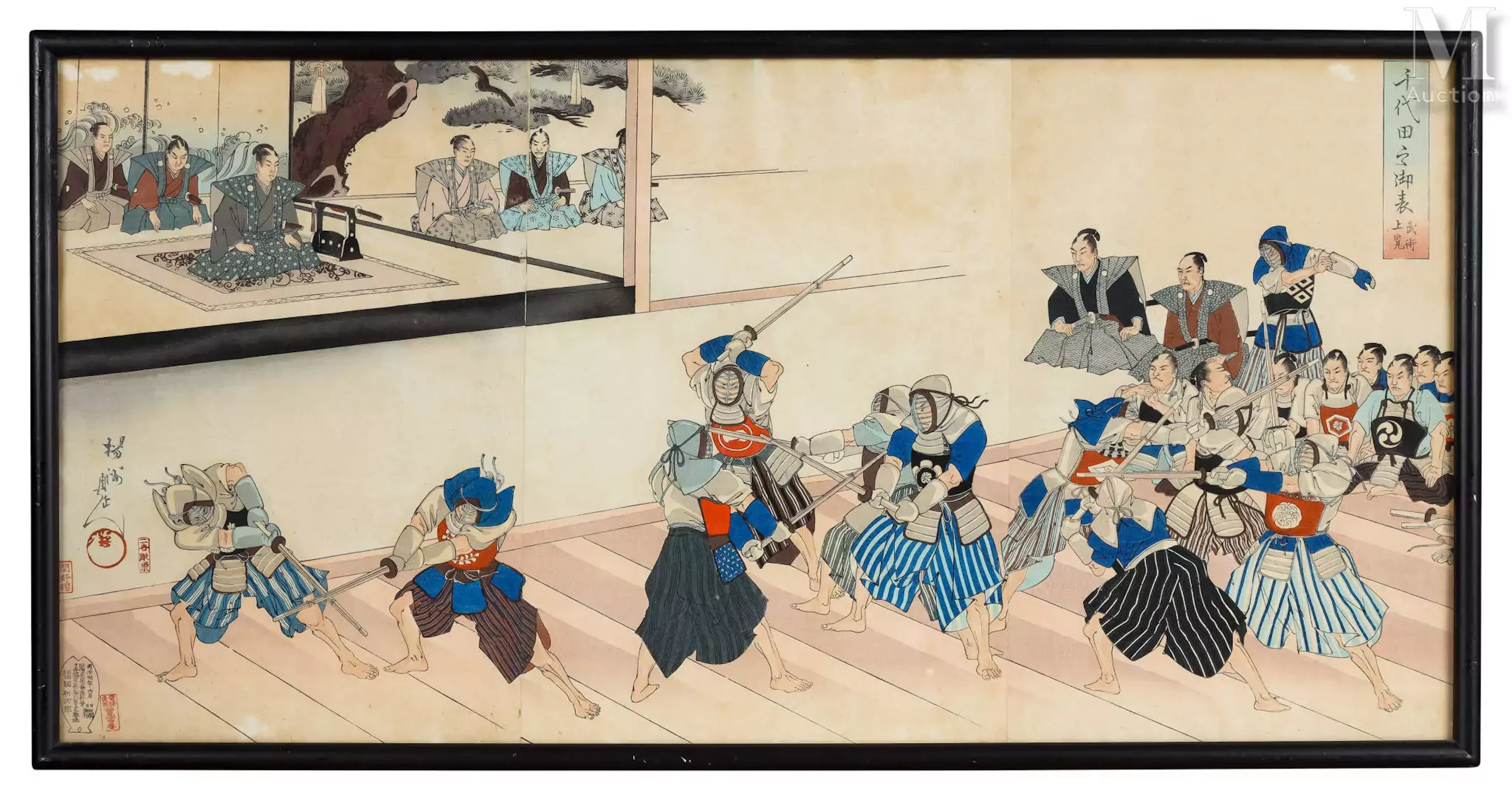 JAPON, Epoque Meiji Toyohara Chikanobu (1838-1912)