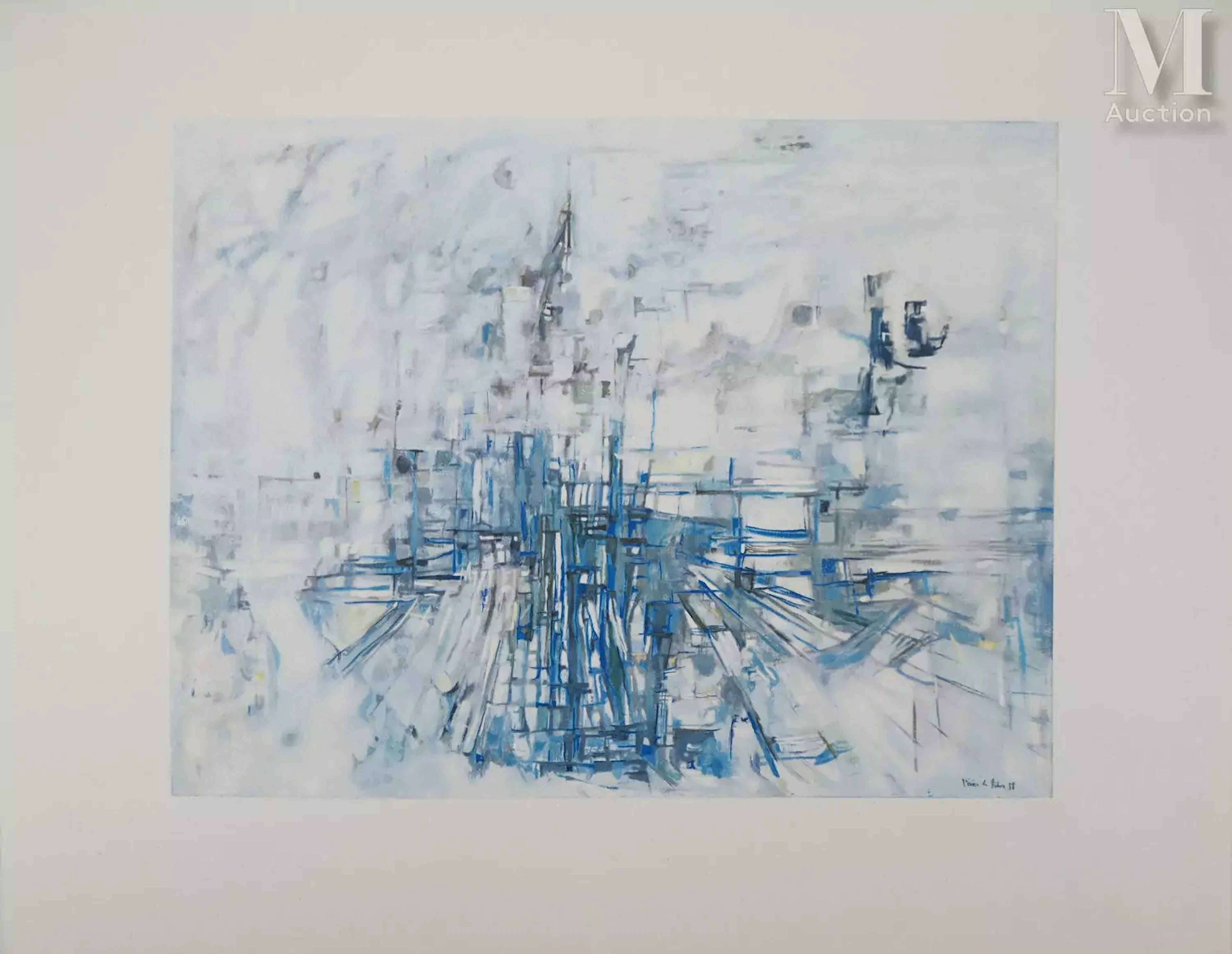VIEIRA DA SILVA Maria Helena Midi, 1960