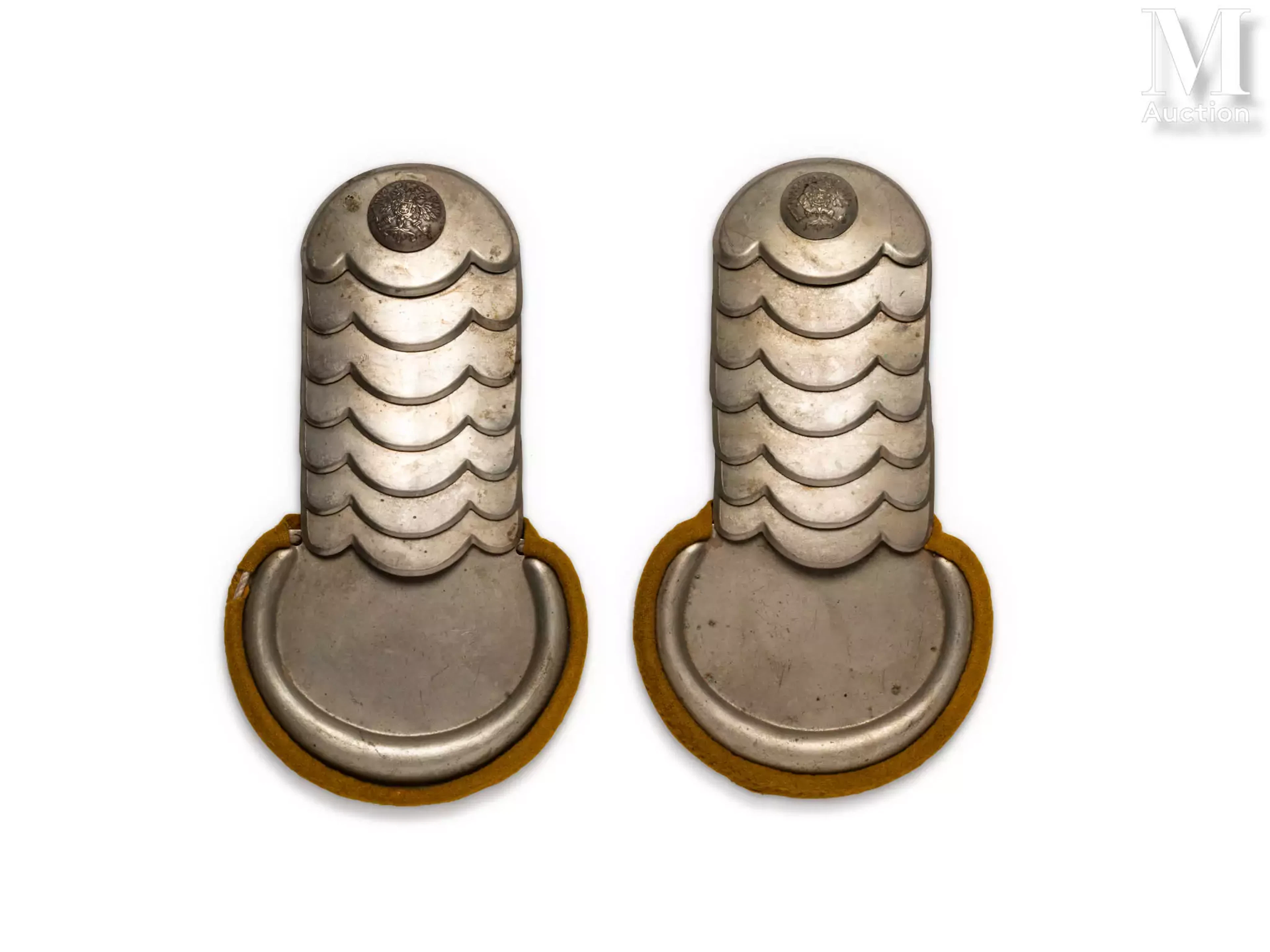 Paire d’épaulettes de cavalerie de troupe pour cavalier