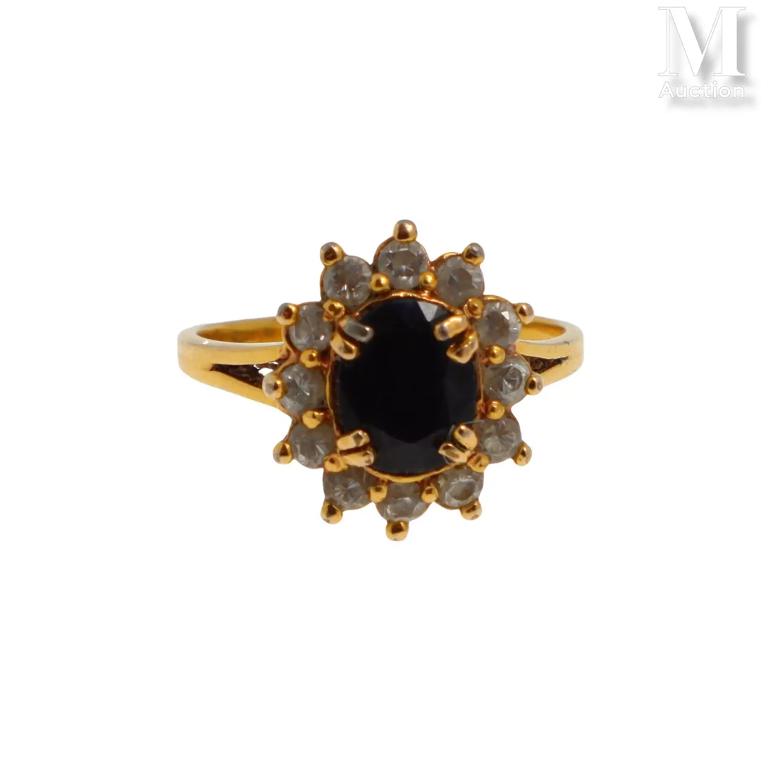 Bague saphir
