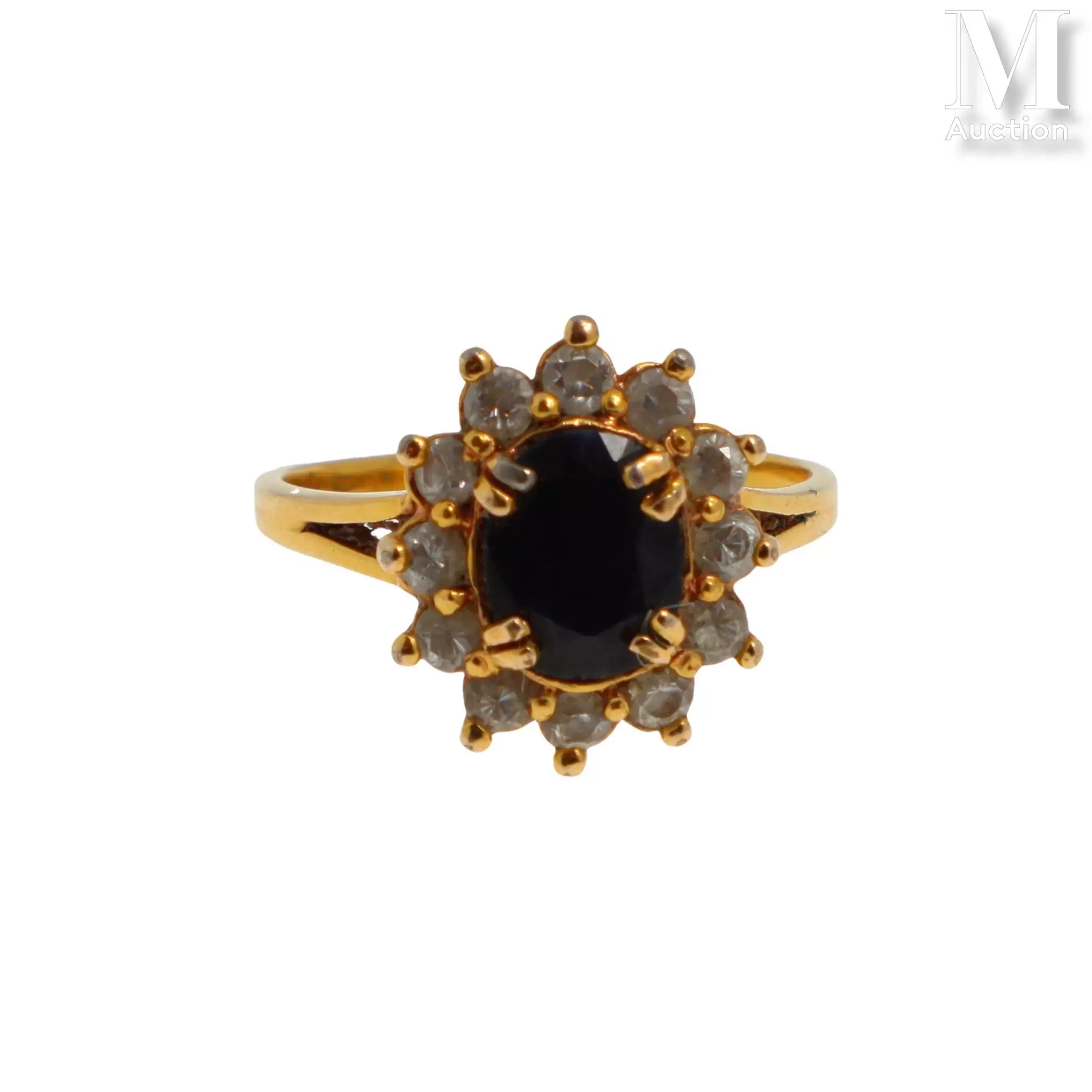 Bague saphir