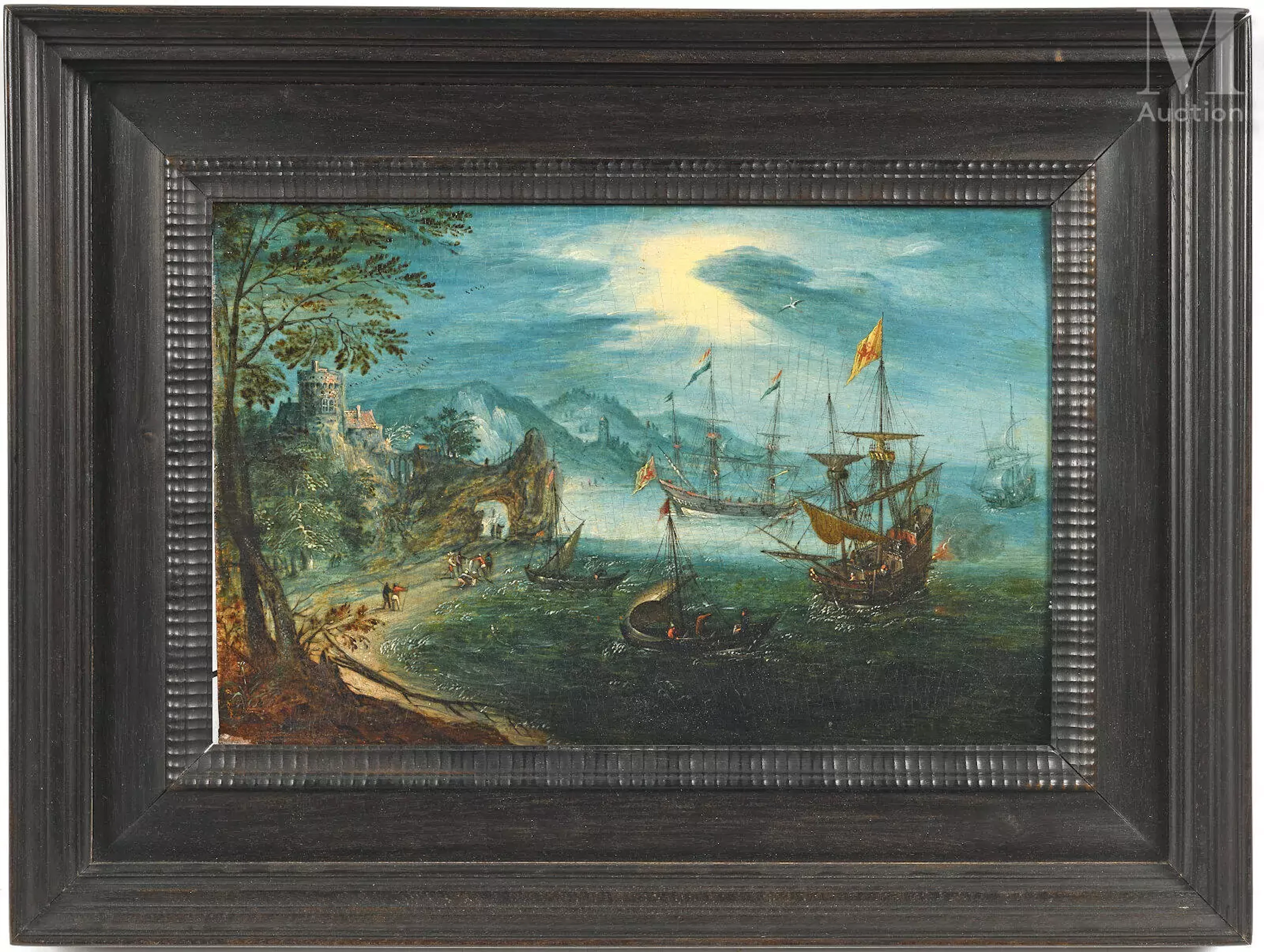 ATTRIBUÉ À CORNELIS CLAESZ. VAN WIERINGEN (1580 - 1635)