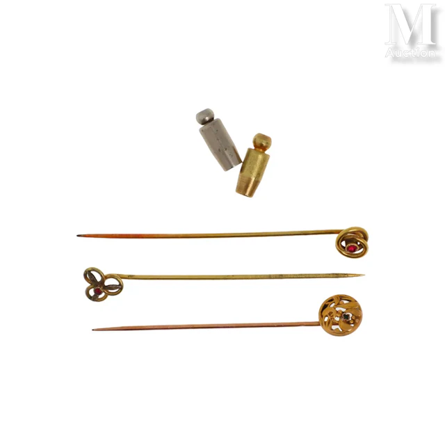 Lot de deux broches