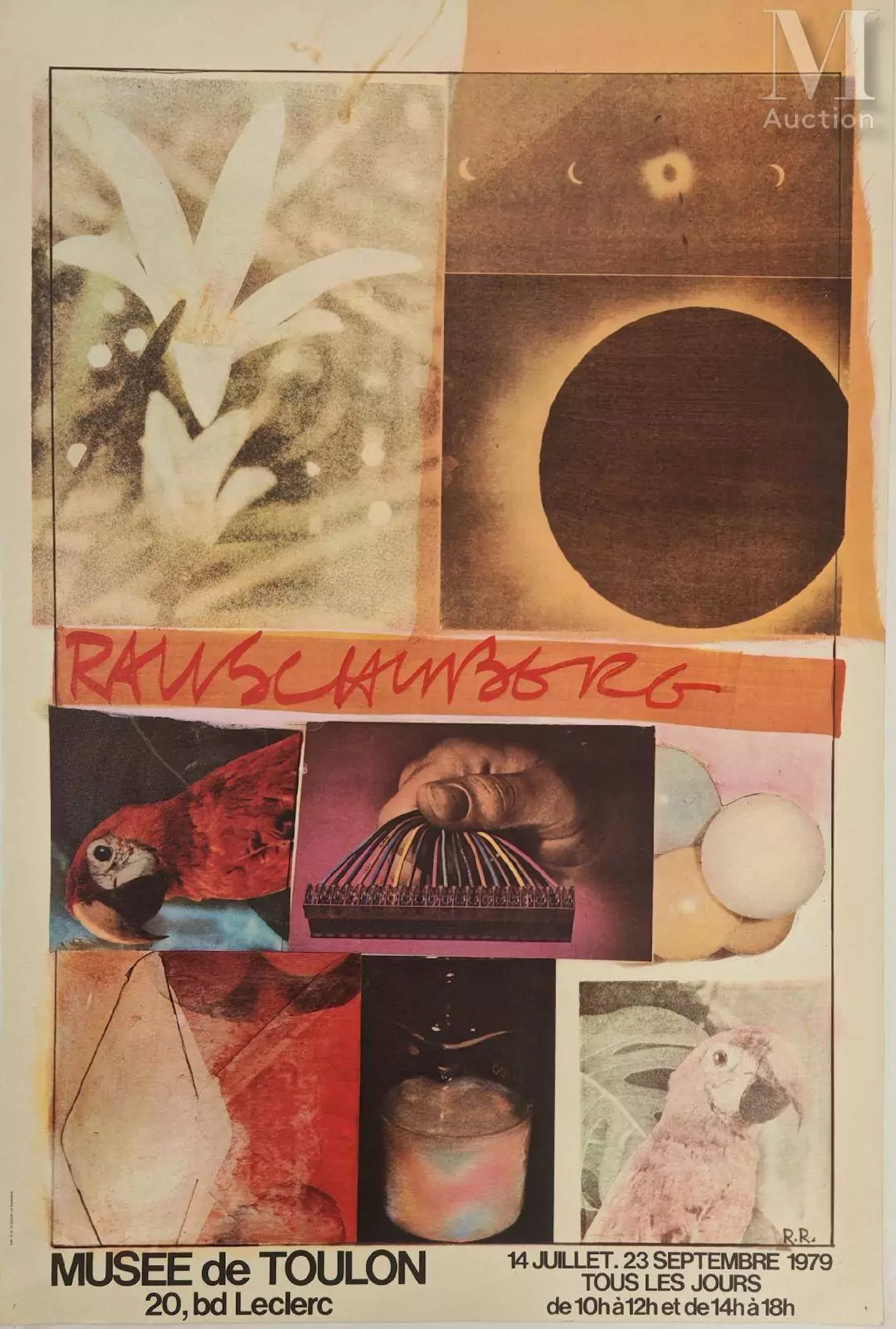 Robert RAUSCHENBERG (1925-2008), d’après Affiche, 1979
