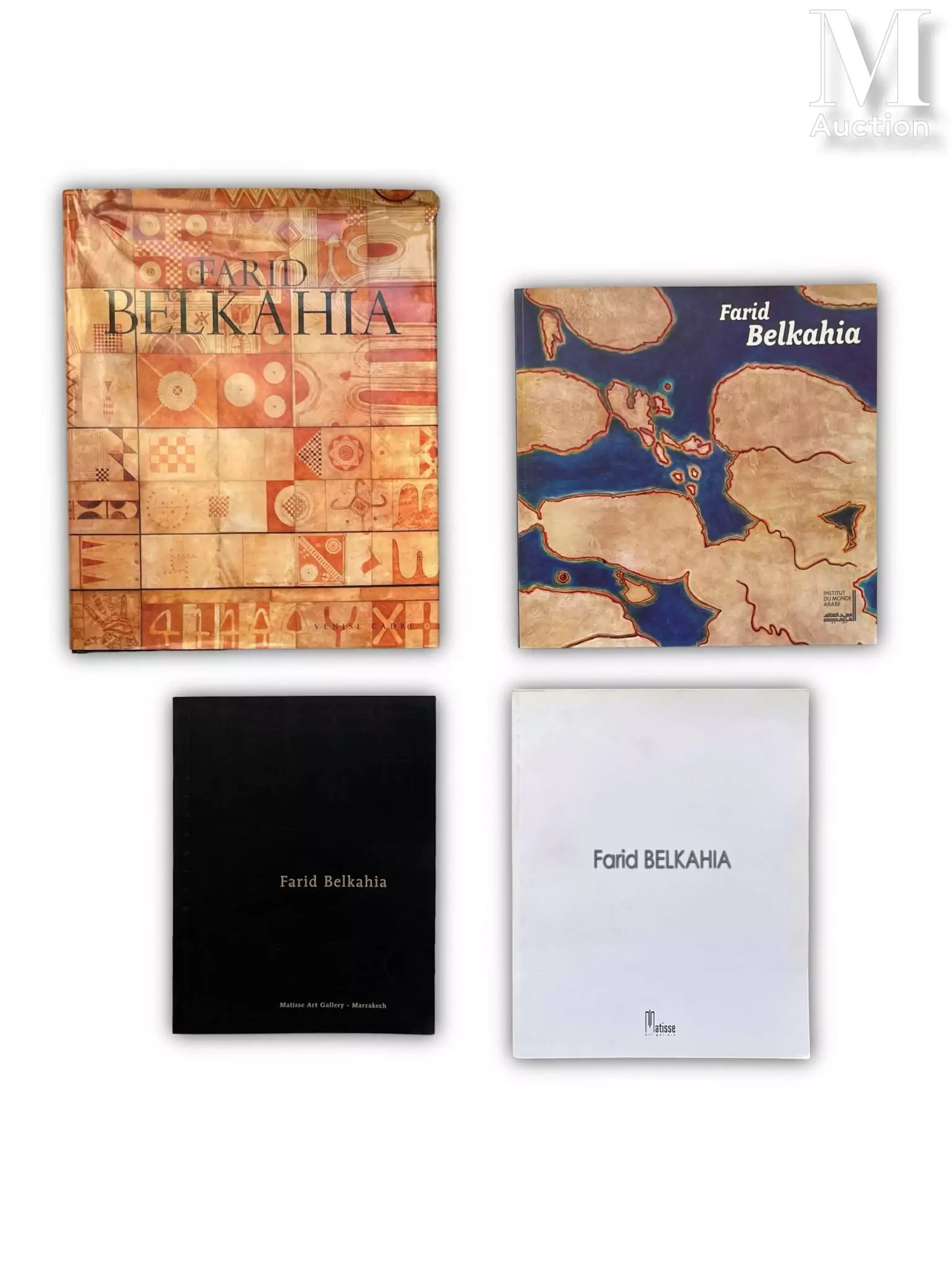 [Farid BELKAHIA] Réunion de quatre catalogues de référence