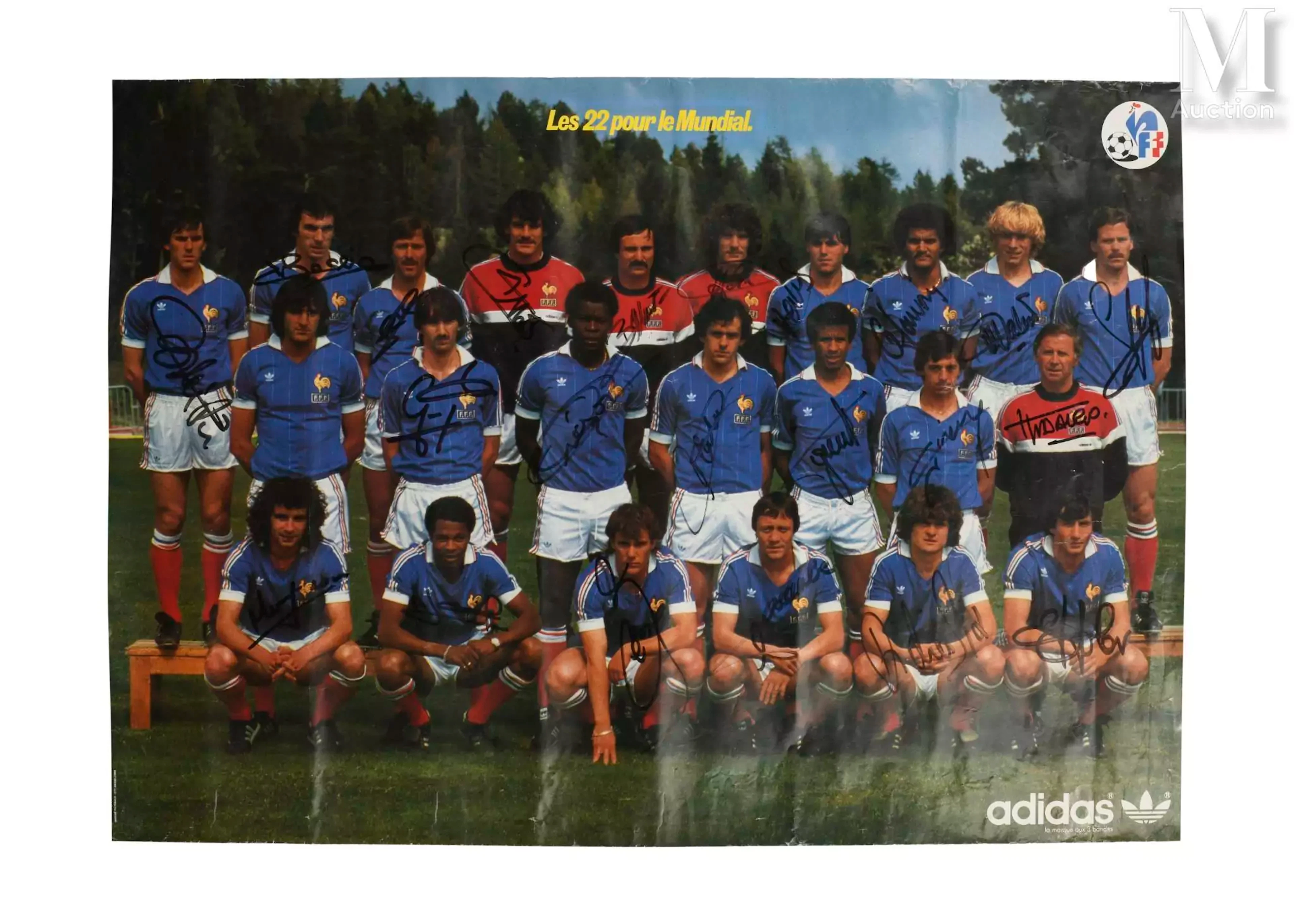 Équipe de France Mondial 82.