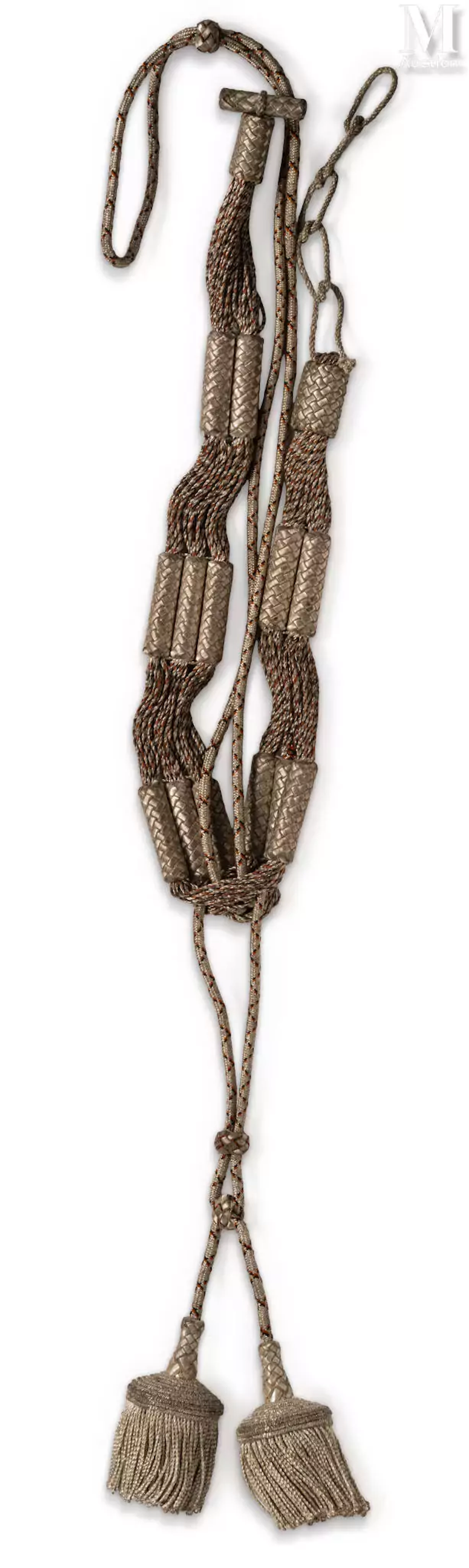 Ceinture d'officier de Hussards, modèle 1882. Cordons et glands en