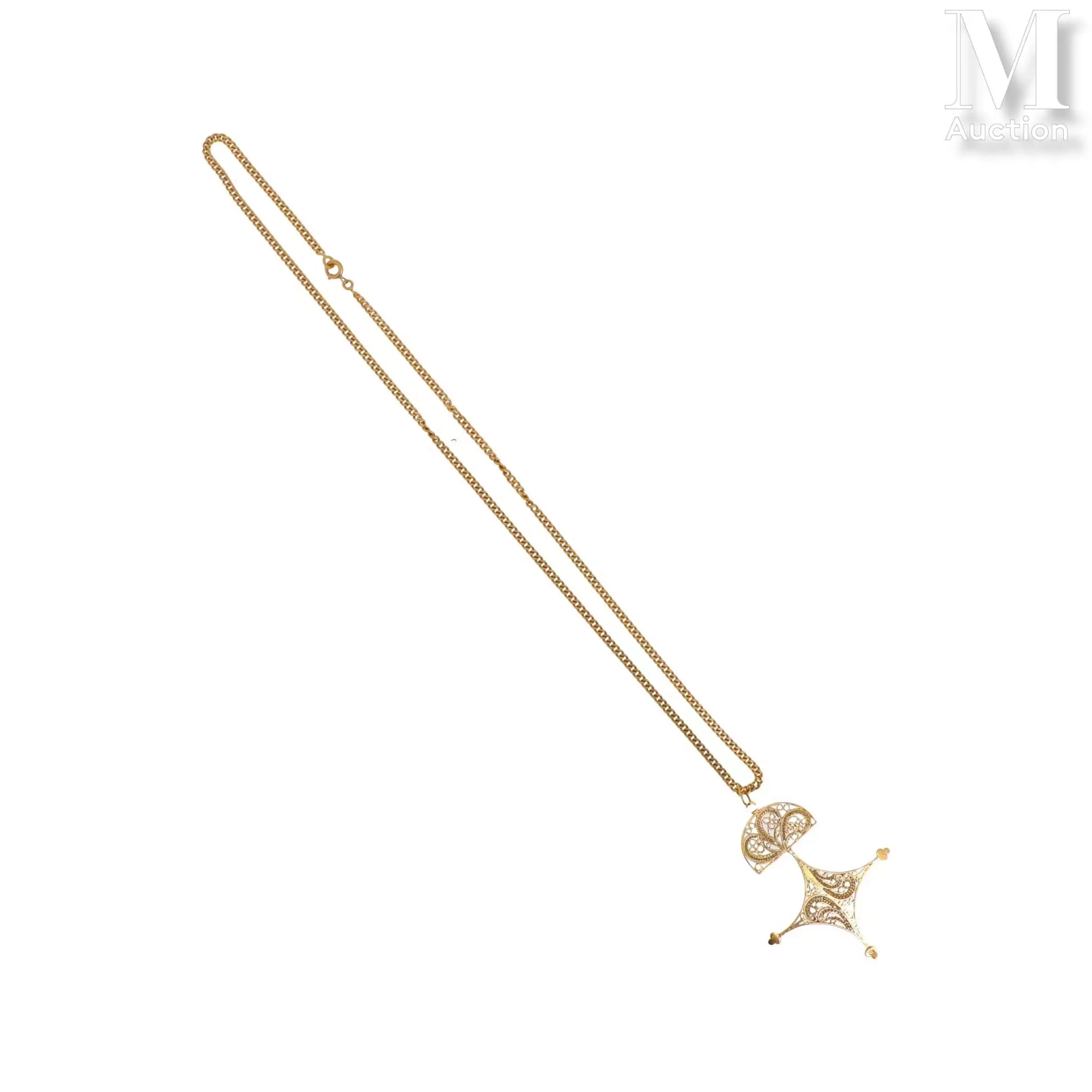 Collier croix
