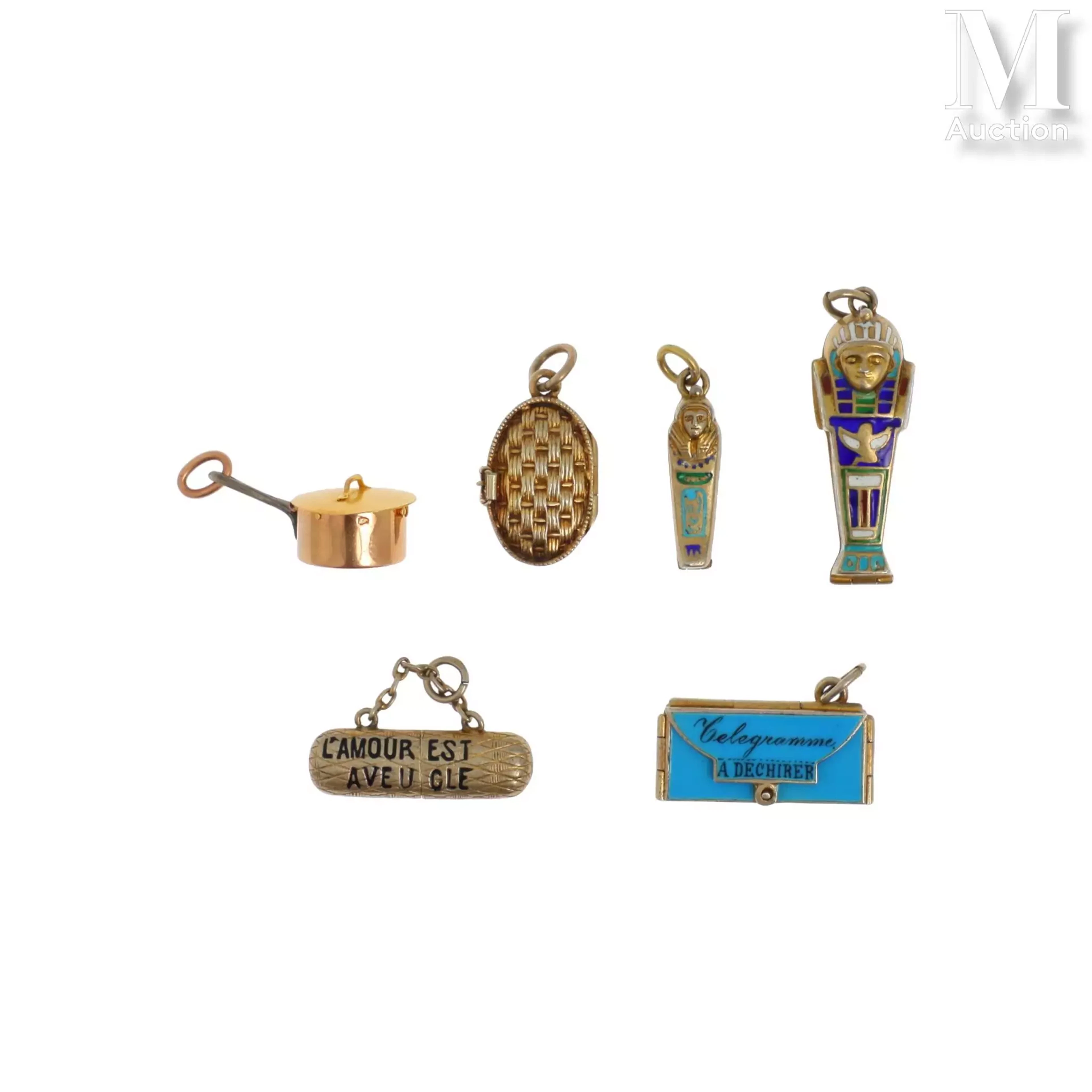 Lot de pendentifs