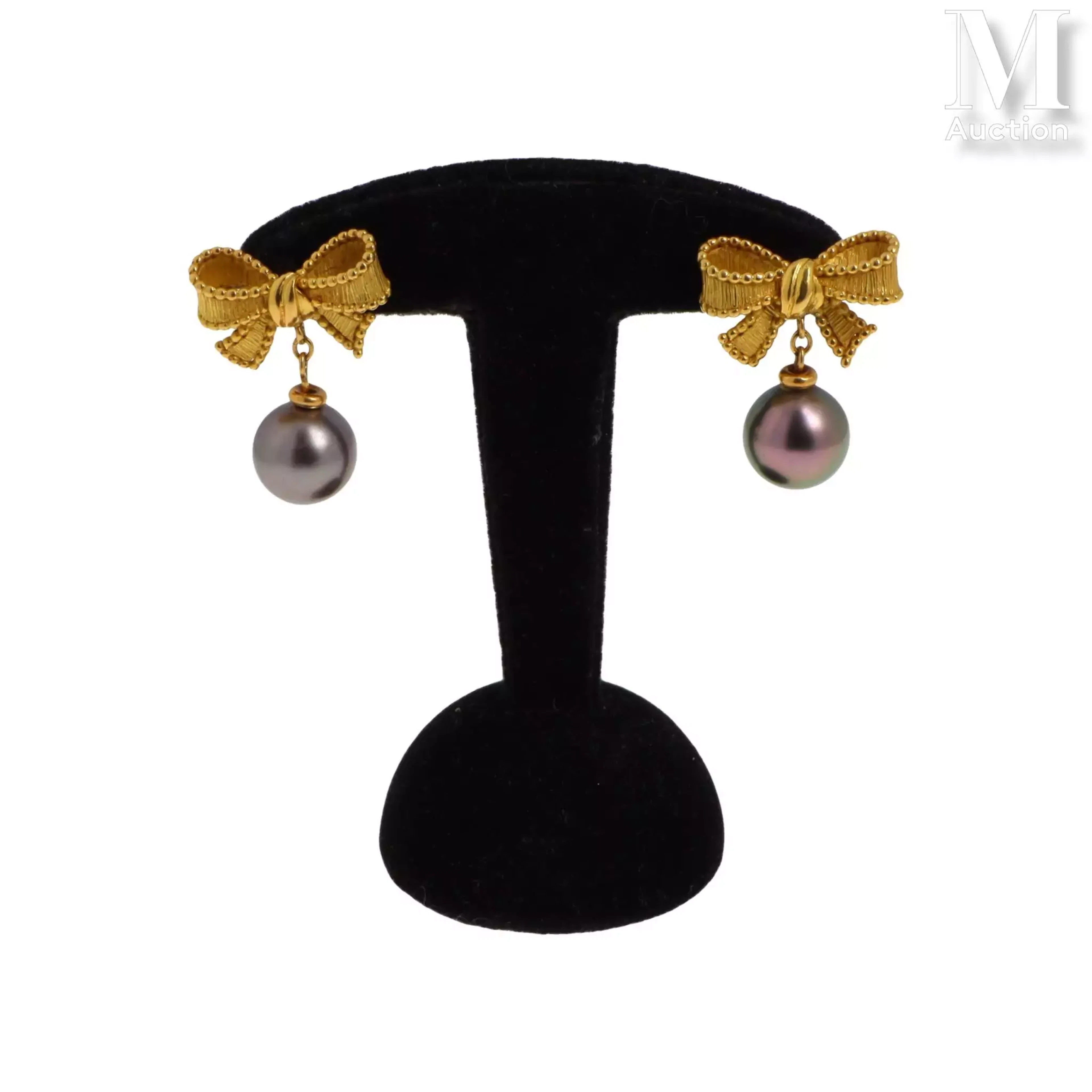 Pendants d'oreilles perles