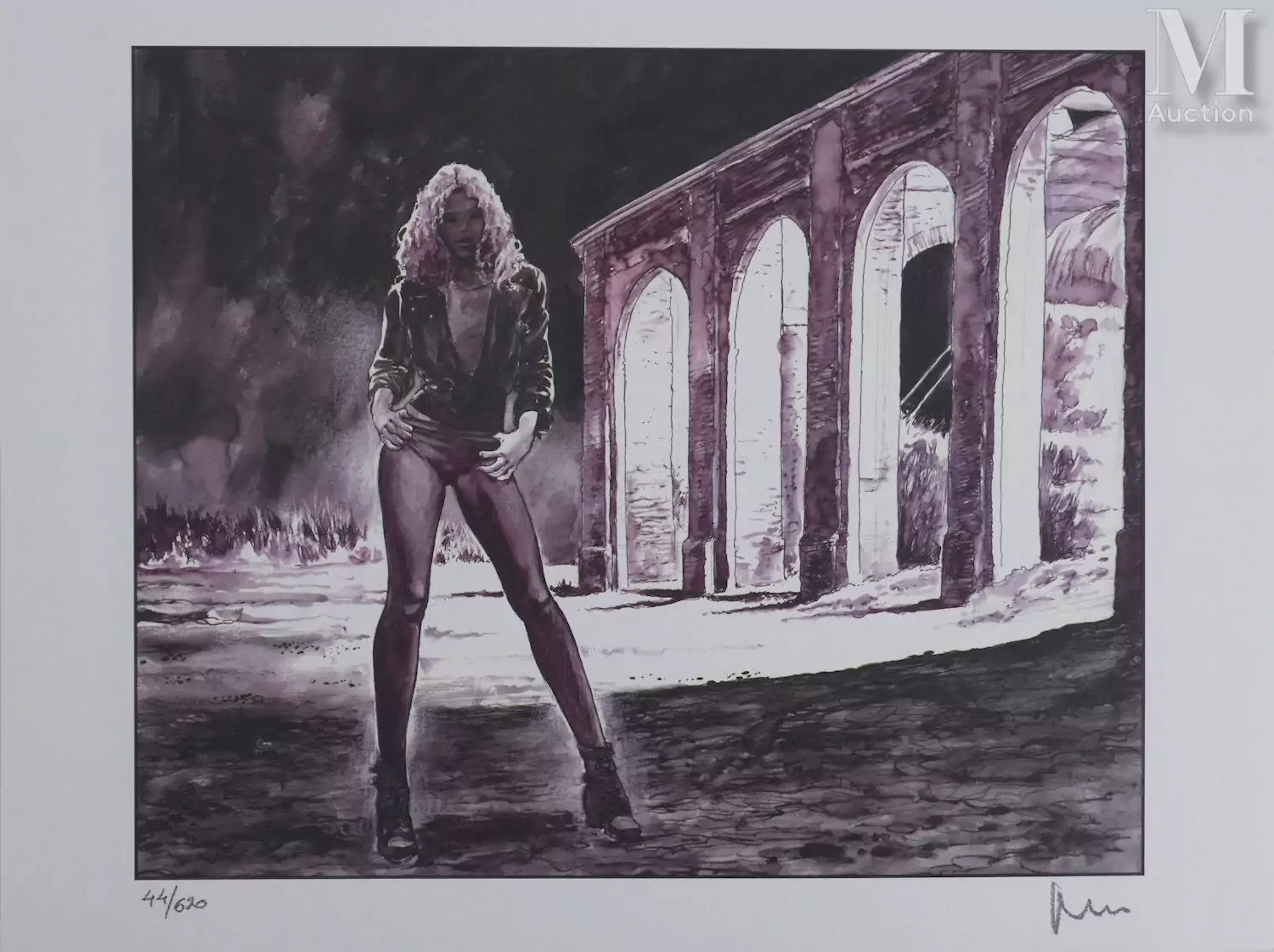 MANARA Milo (1945-) Revoir les étoiles, La muse, 1998