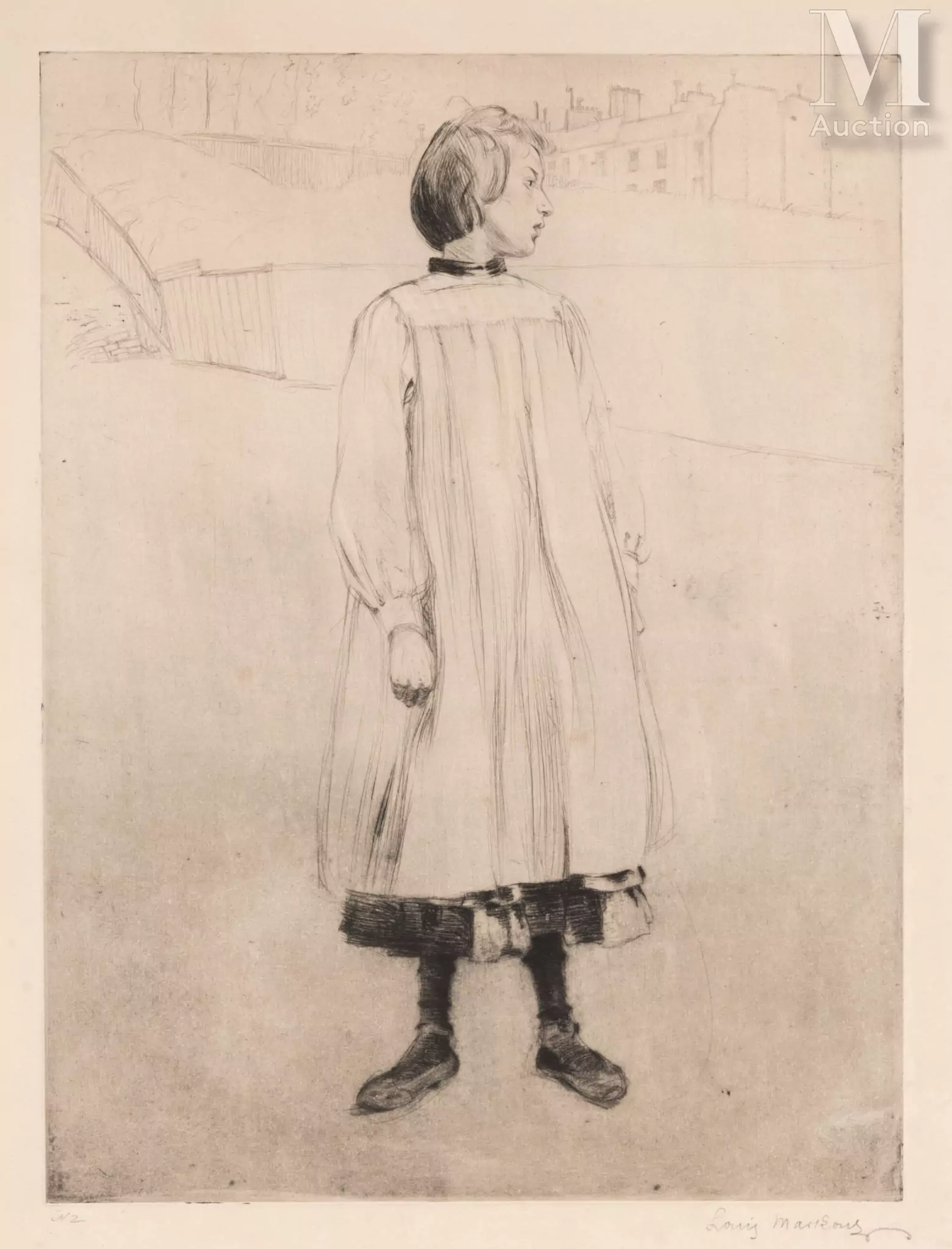 Louis MARCOUSSIS (Lodz 1878 - Cusset 1941) Enfant de la butte de Montmartre