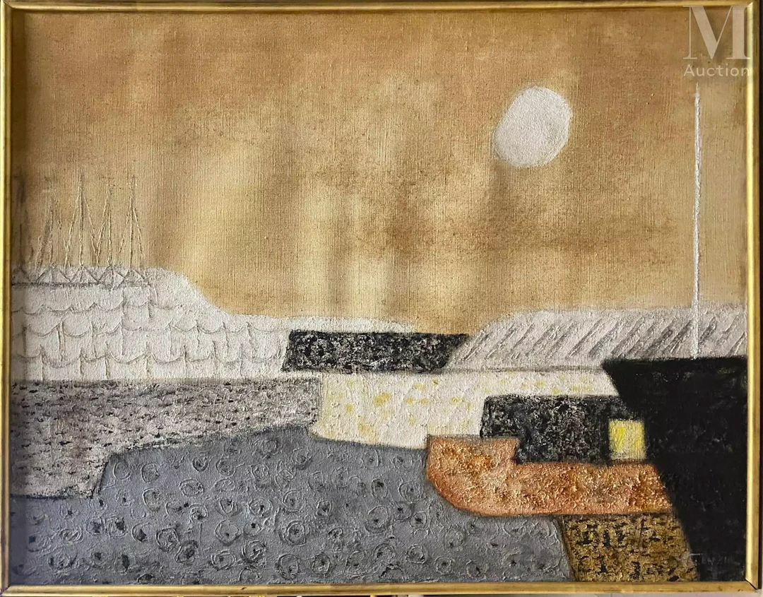 Georgio Valenzin (1901-1978) Laguna Venezia, 1964