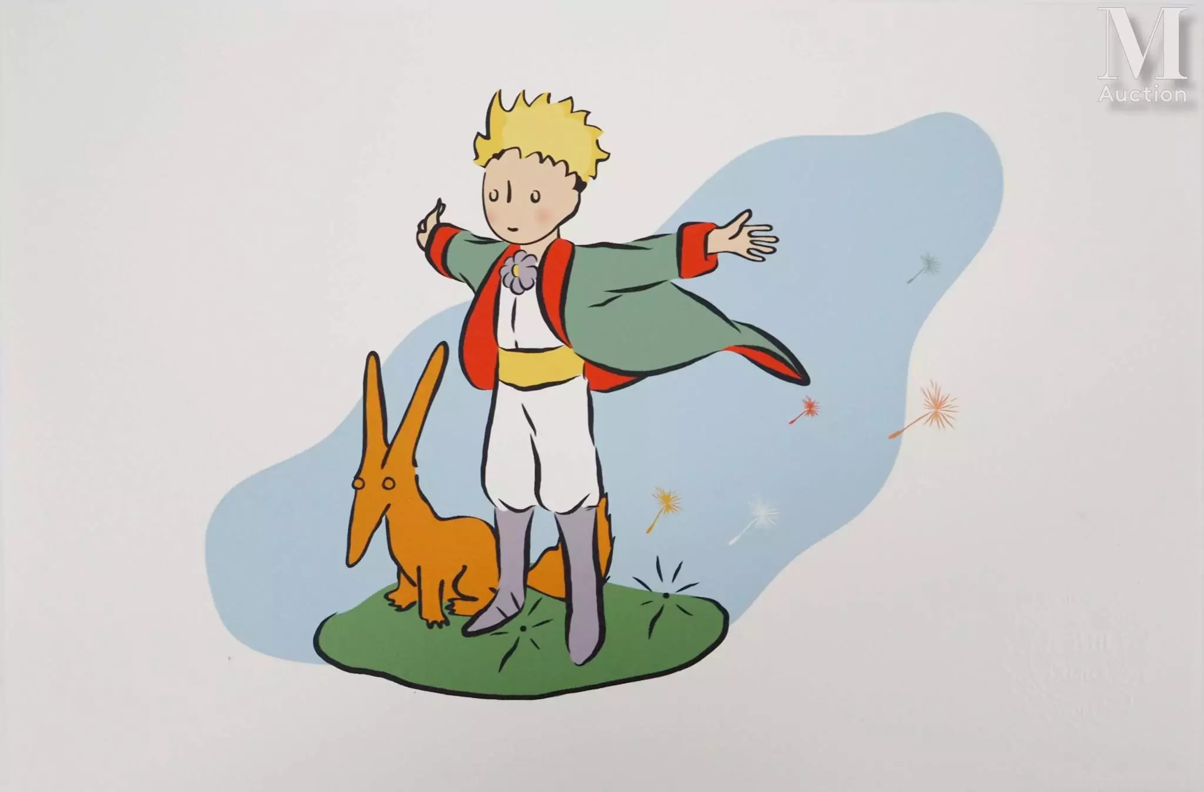DE SAINT-EXUPERY Antoine Le Petit Prince et son ami le renard, 2022
