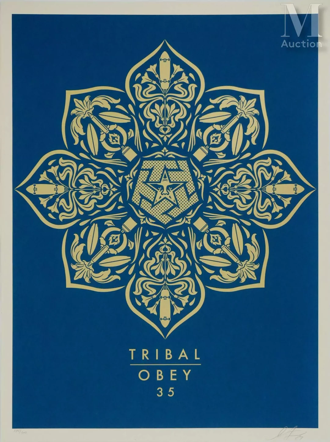 FAIREY Shepard Tribal Anniversary Mandala, 2024