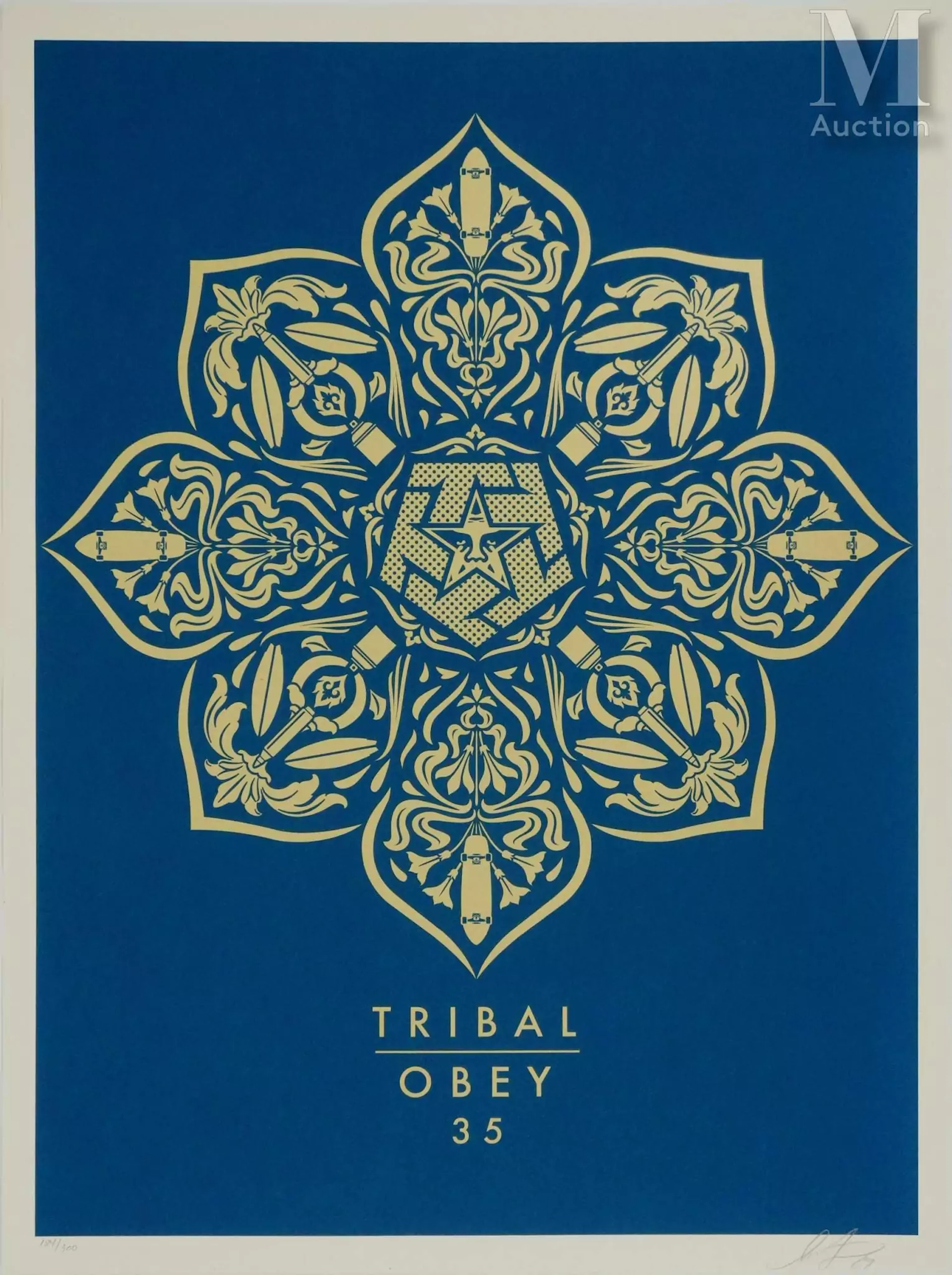 FAIREY Shepard Tribal Anniversary Mandala, 2024