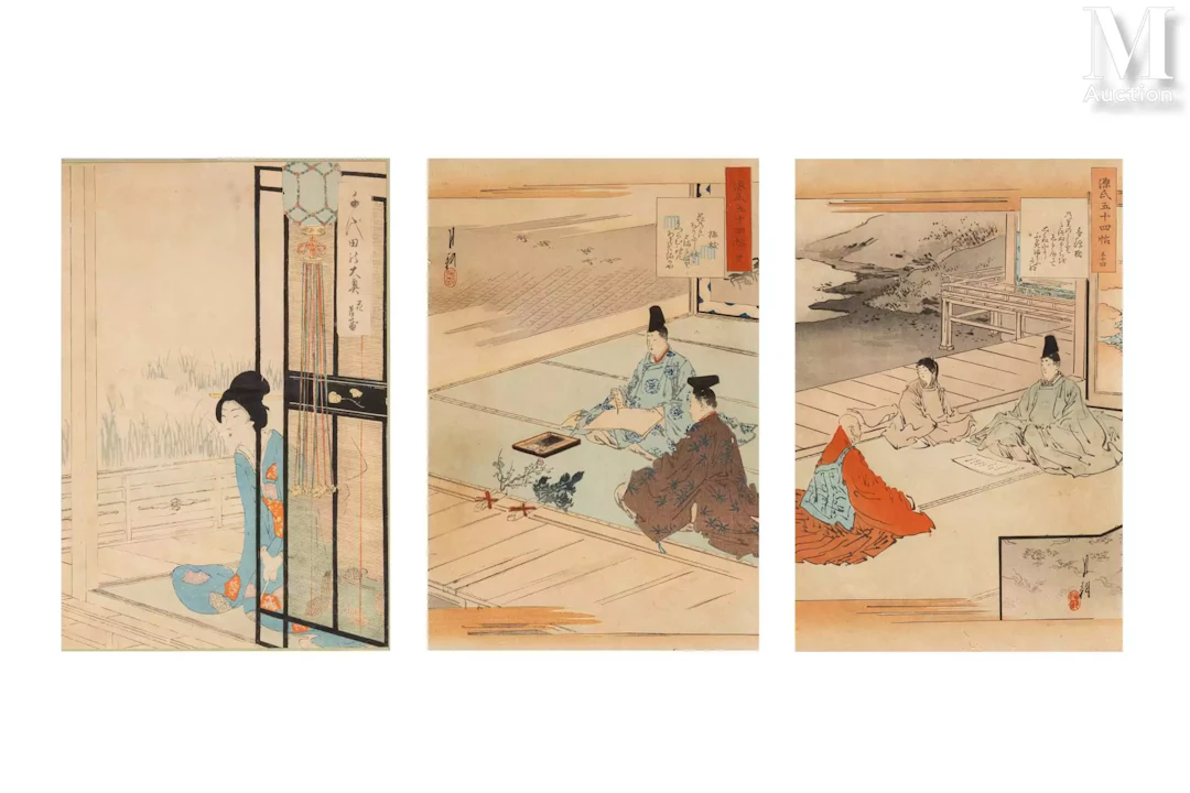 JAPON, XIXe siècle Ogata Gekkō (1859-1920)