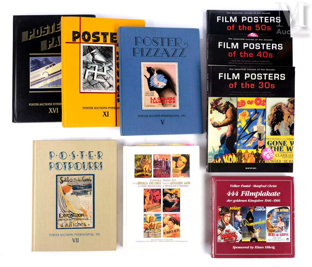 AFFICHES DE CINÉMA 9 ouvrages