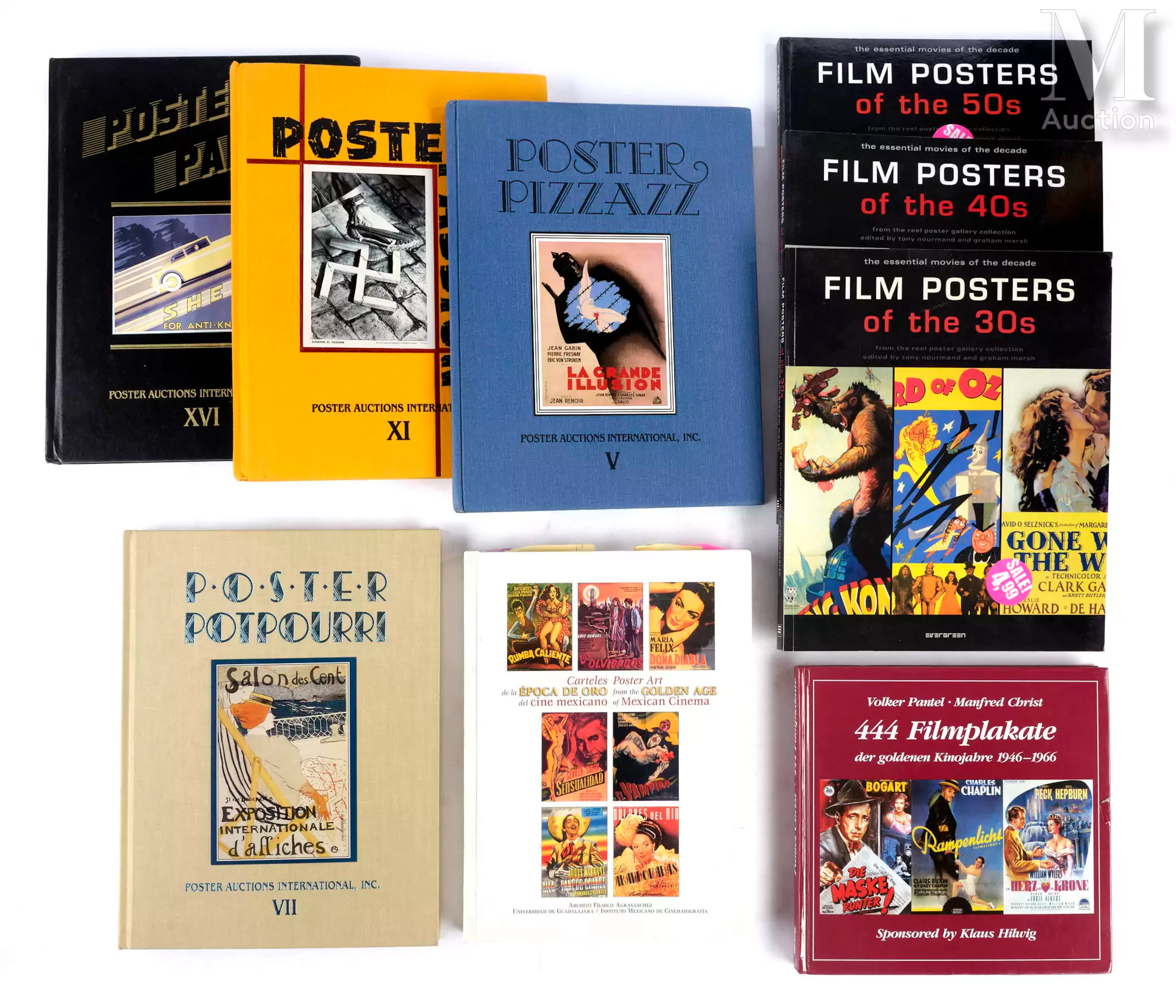 AFFICHES DE CINÉMA 9 ouvrages