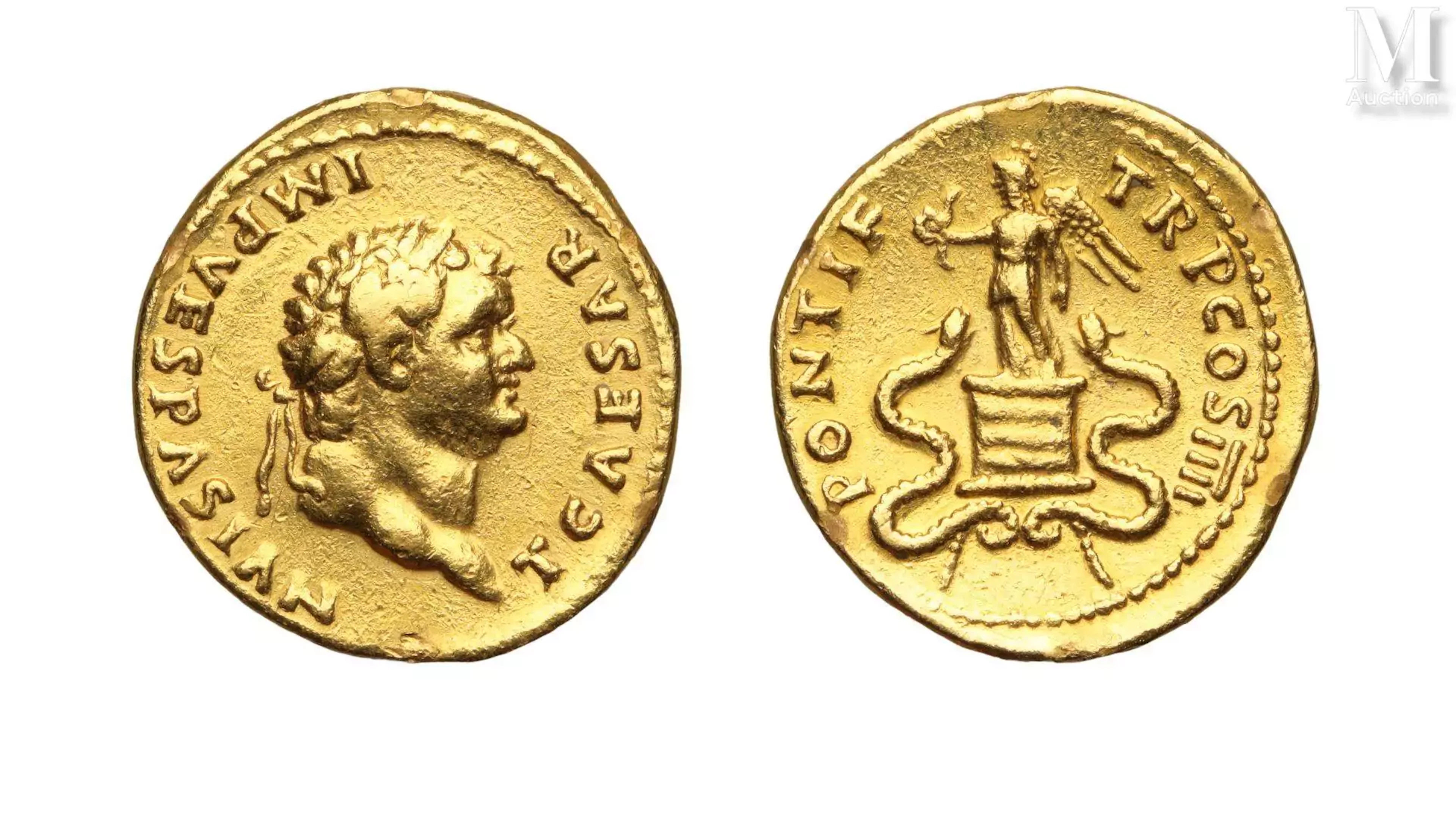 Titus 79-81 ap. JC. Aureus Rome.