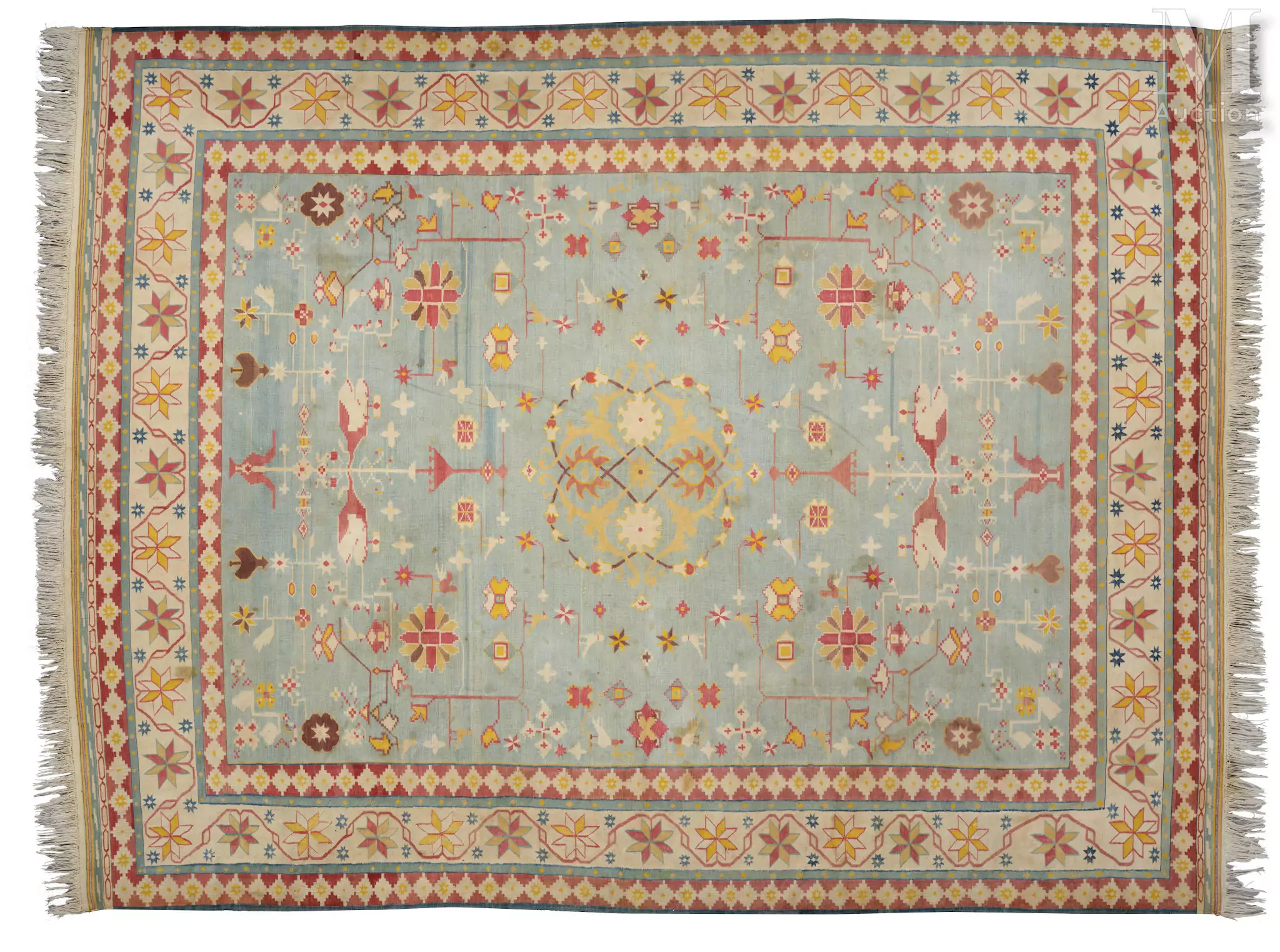 Dhurrie Kelim Probablement Bikaner, Inde du Nord, vers 1900