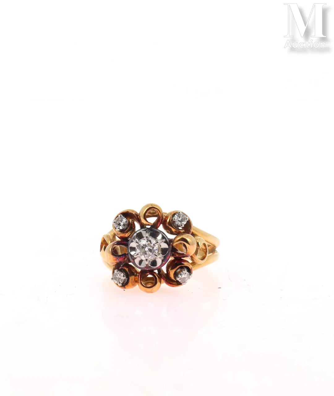 Bague rosace