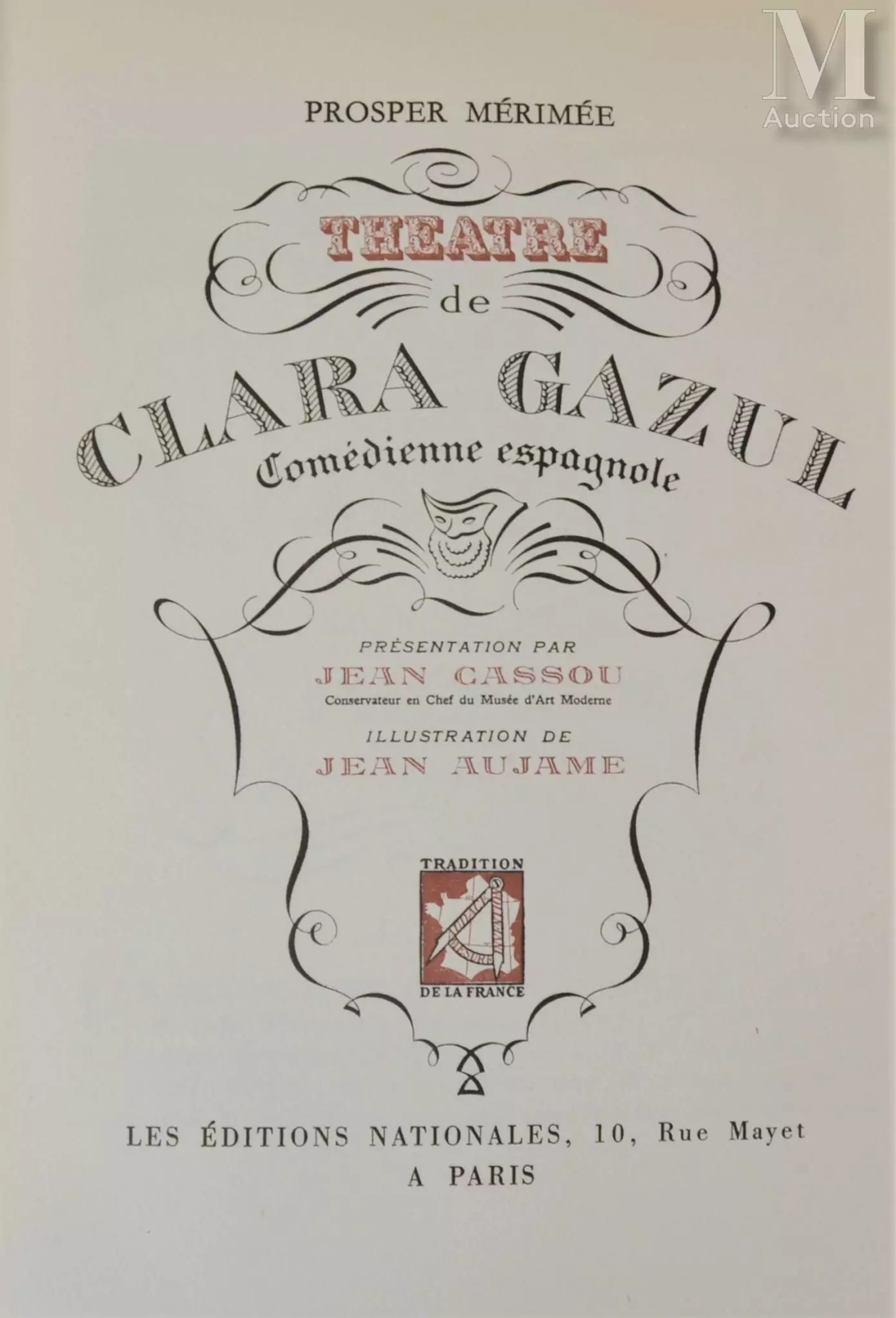 AUJAME (Jean) & MÉRIMÉE (Prosper).