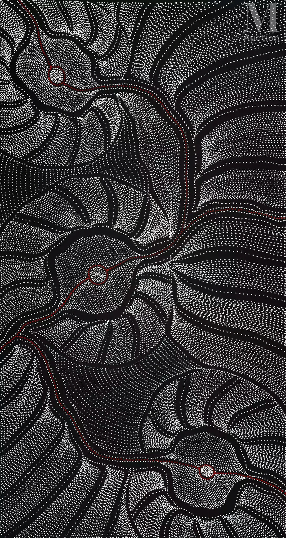 Anna Price Petyarre ( c. 1965 - ) My Country, 2021