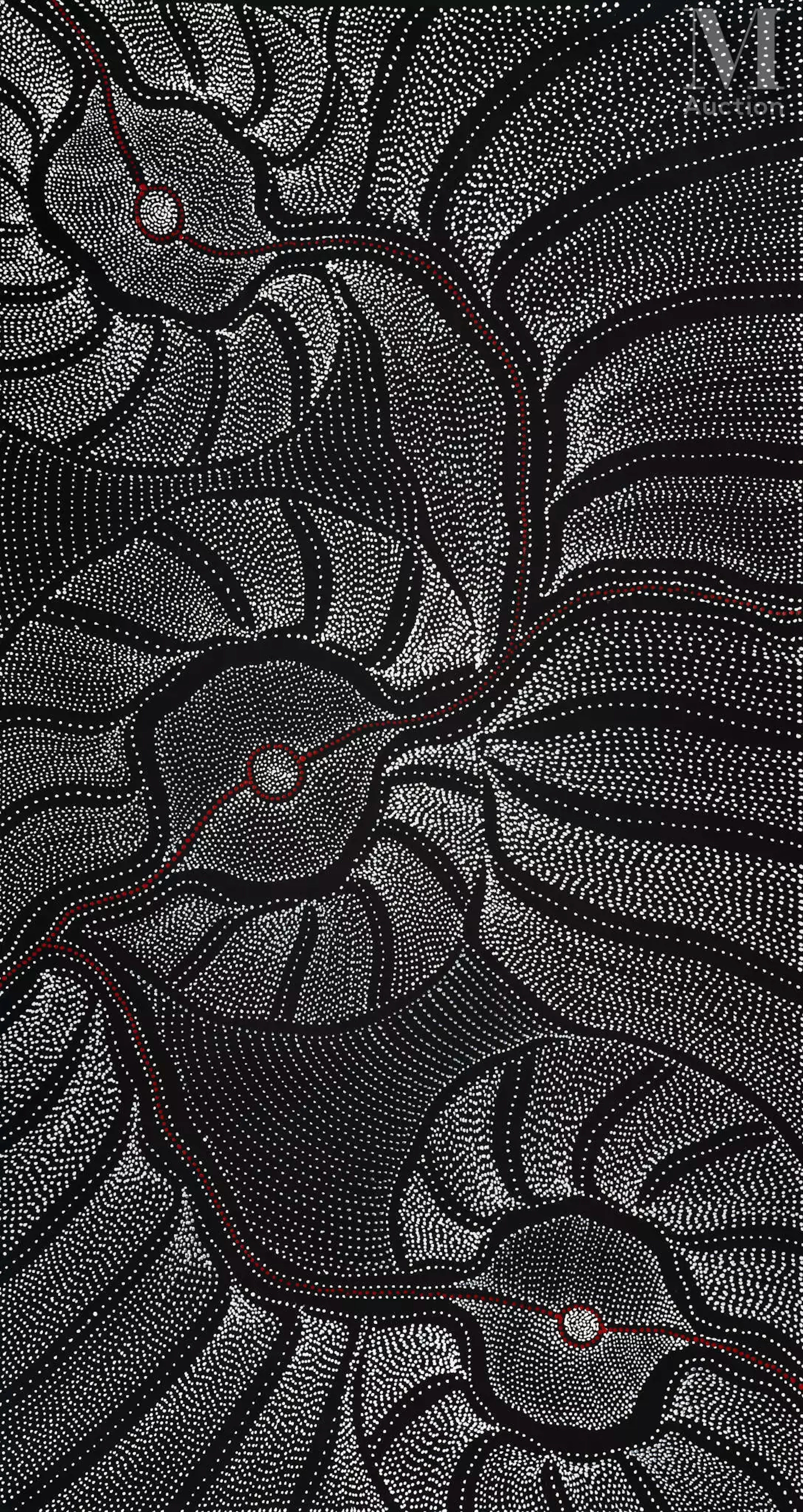 Anna Price Petyarre ( c. 1965 - ) My Country, 2021