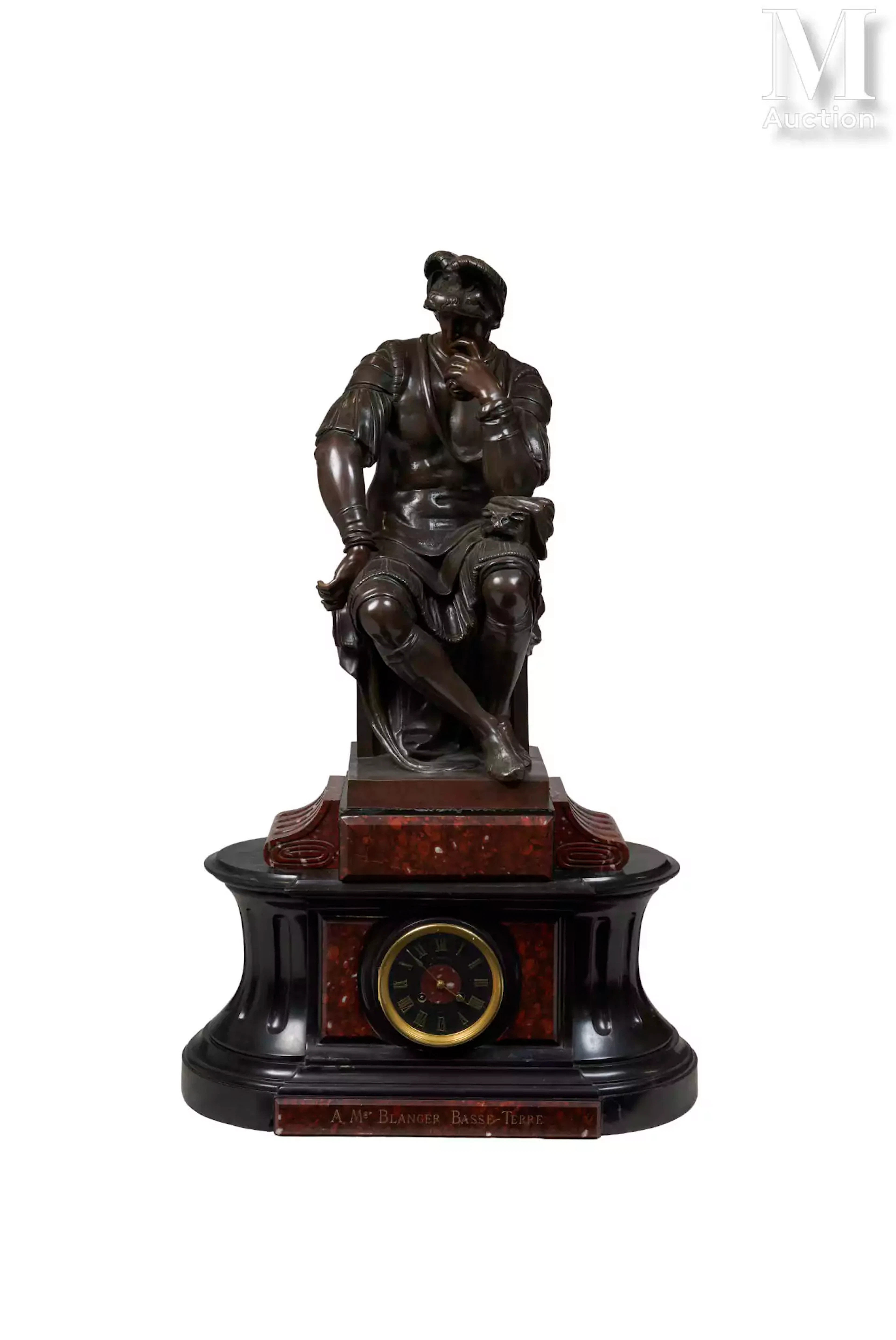 Pendule de la fin du XIXe siècle