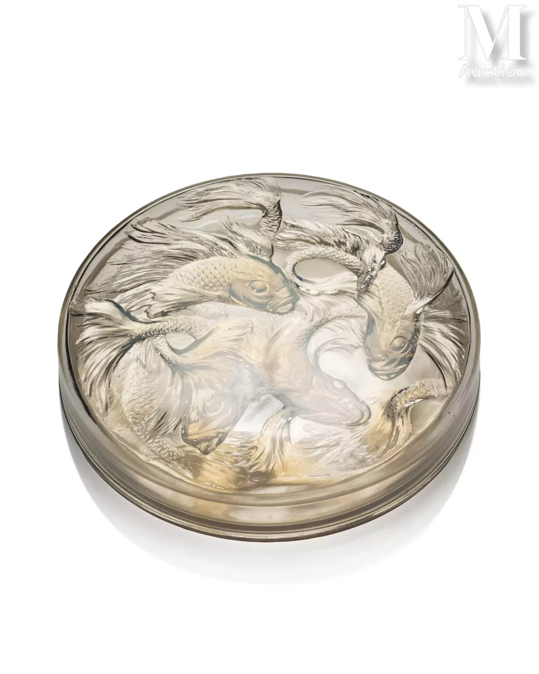 René LALIQUE (1860 - 1945) "Grand Cyprins"