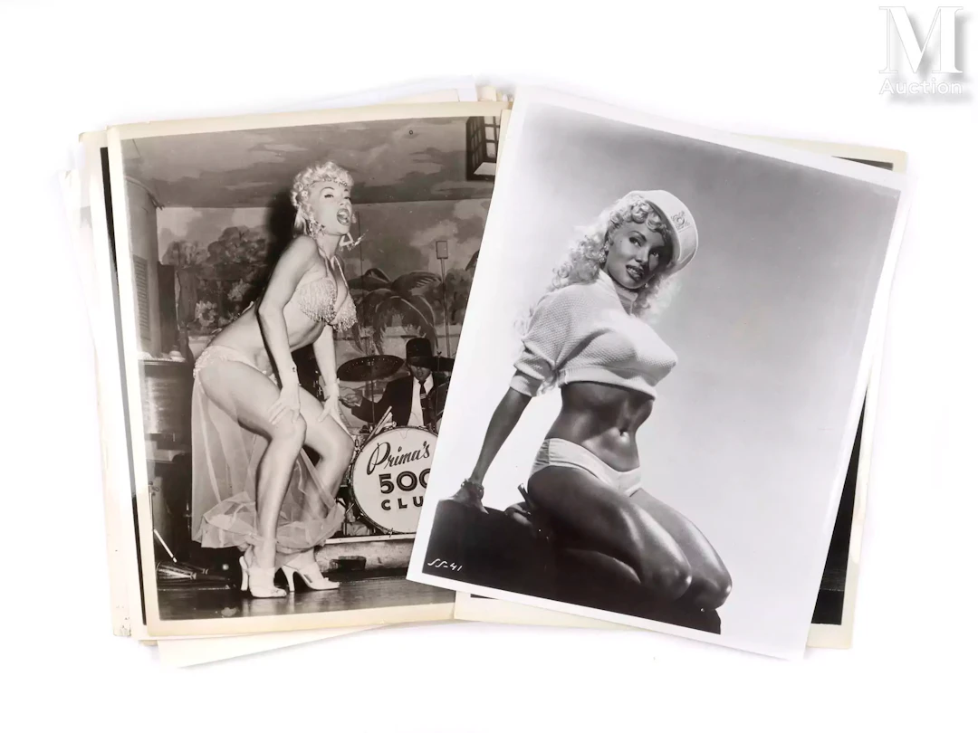 Actrices et Pin-Up USA Zsa Zsa Gabor, Lilly Christine, Lili St-Cyr