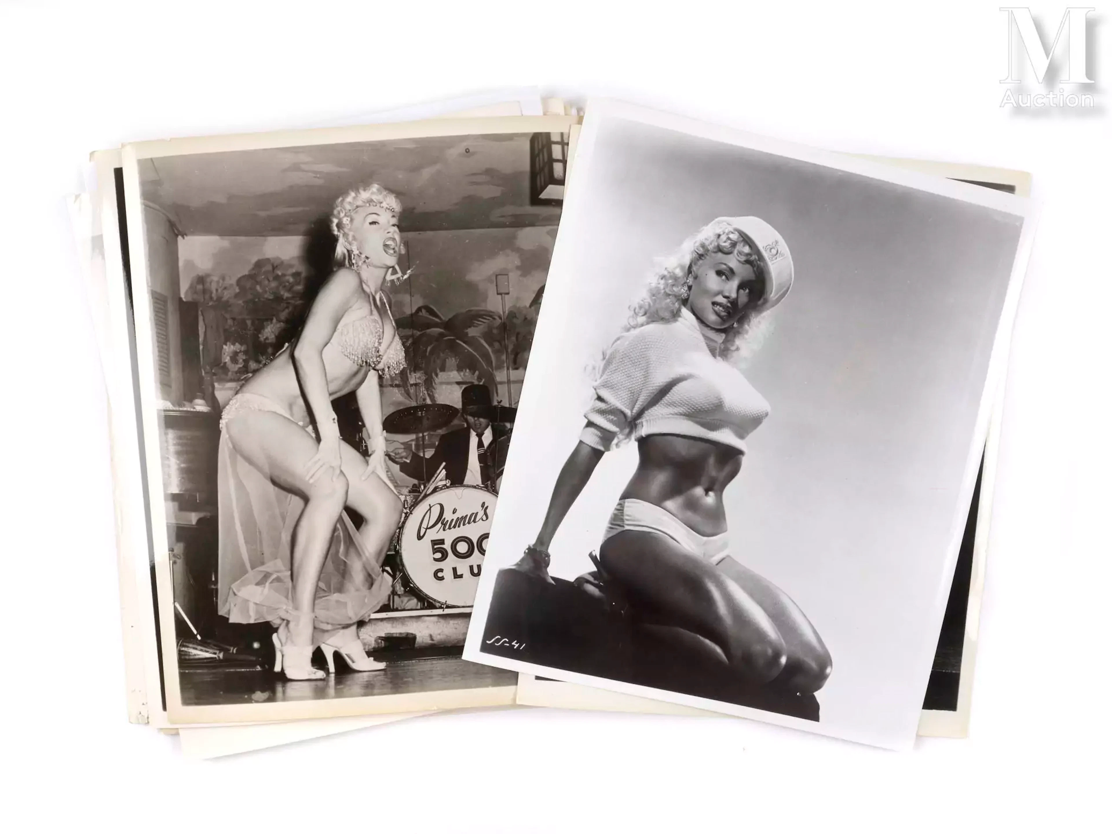 Actrices et Pin-Up USA Zsa Zsa Gabor, Lilly Christine, Lili St-Cyr
