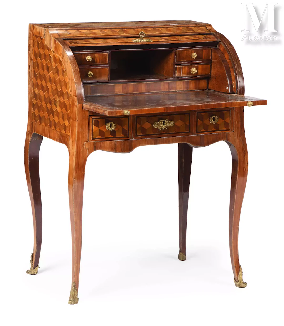 Bureau cylindre d'époque Transition