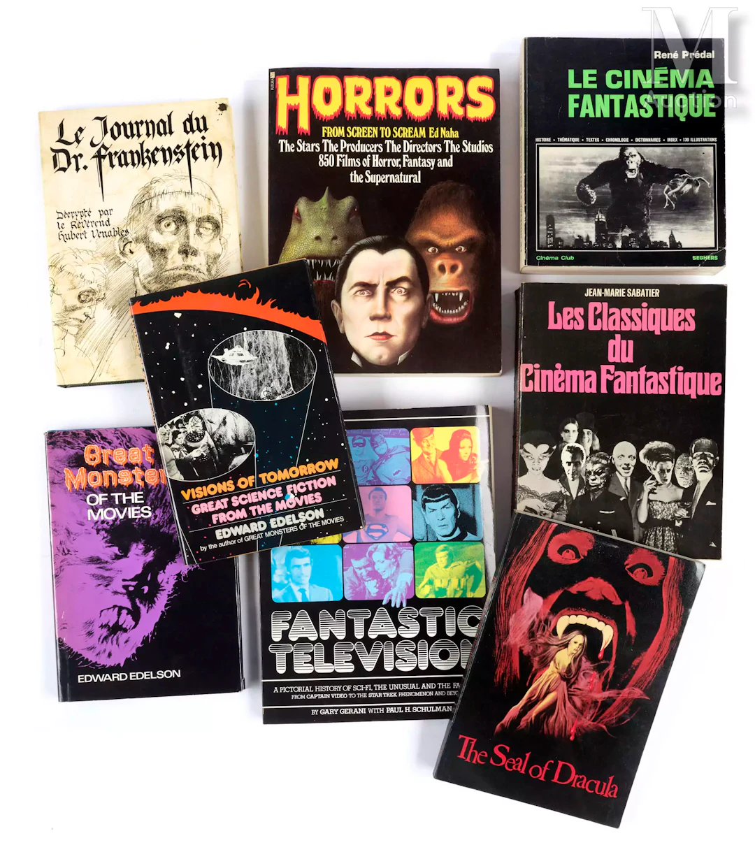 Cinéma fantastique 8 ouvrages