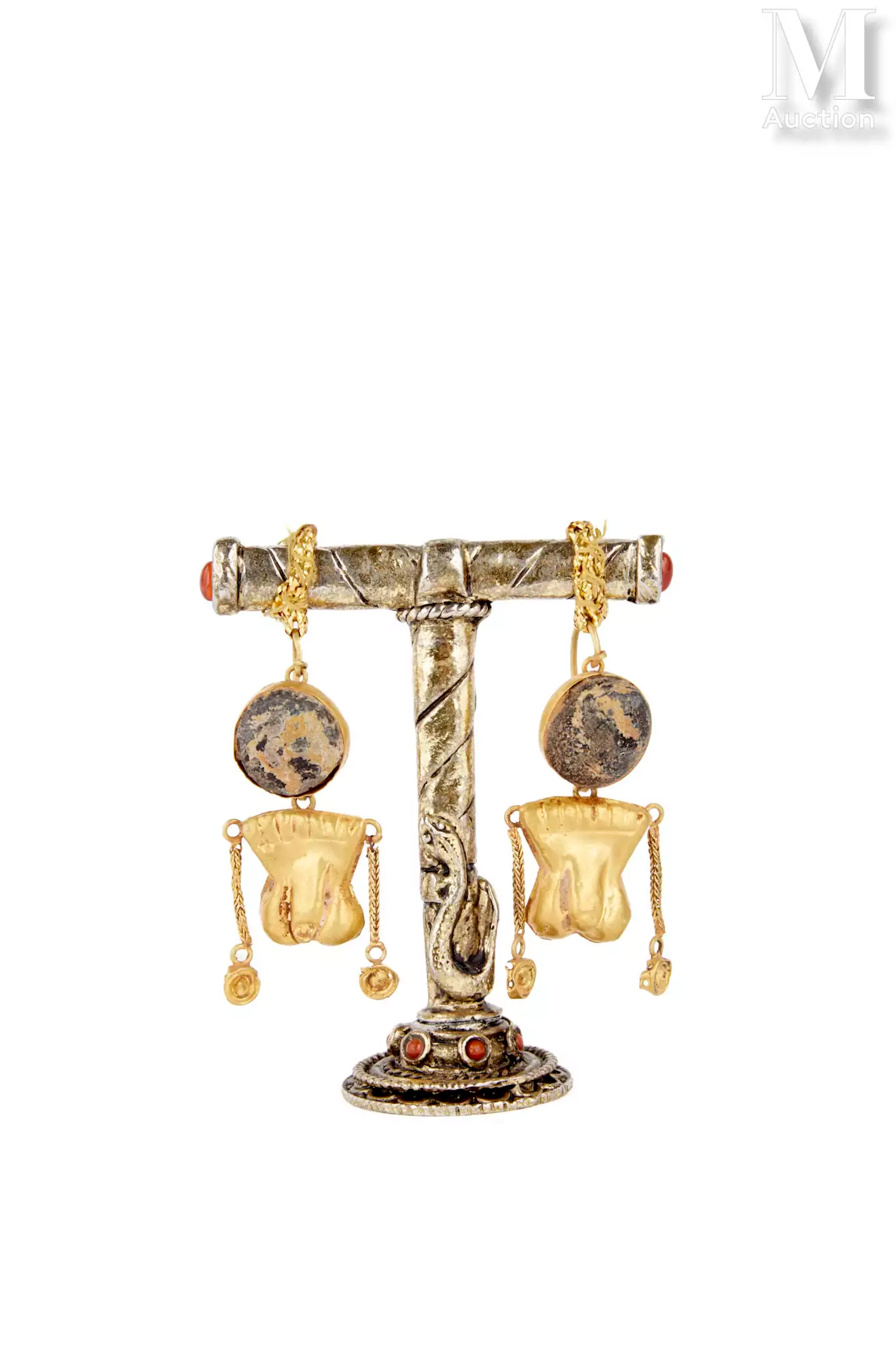 Paire de boucles d'oreille