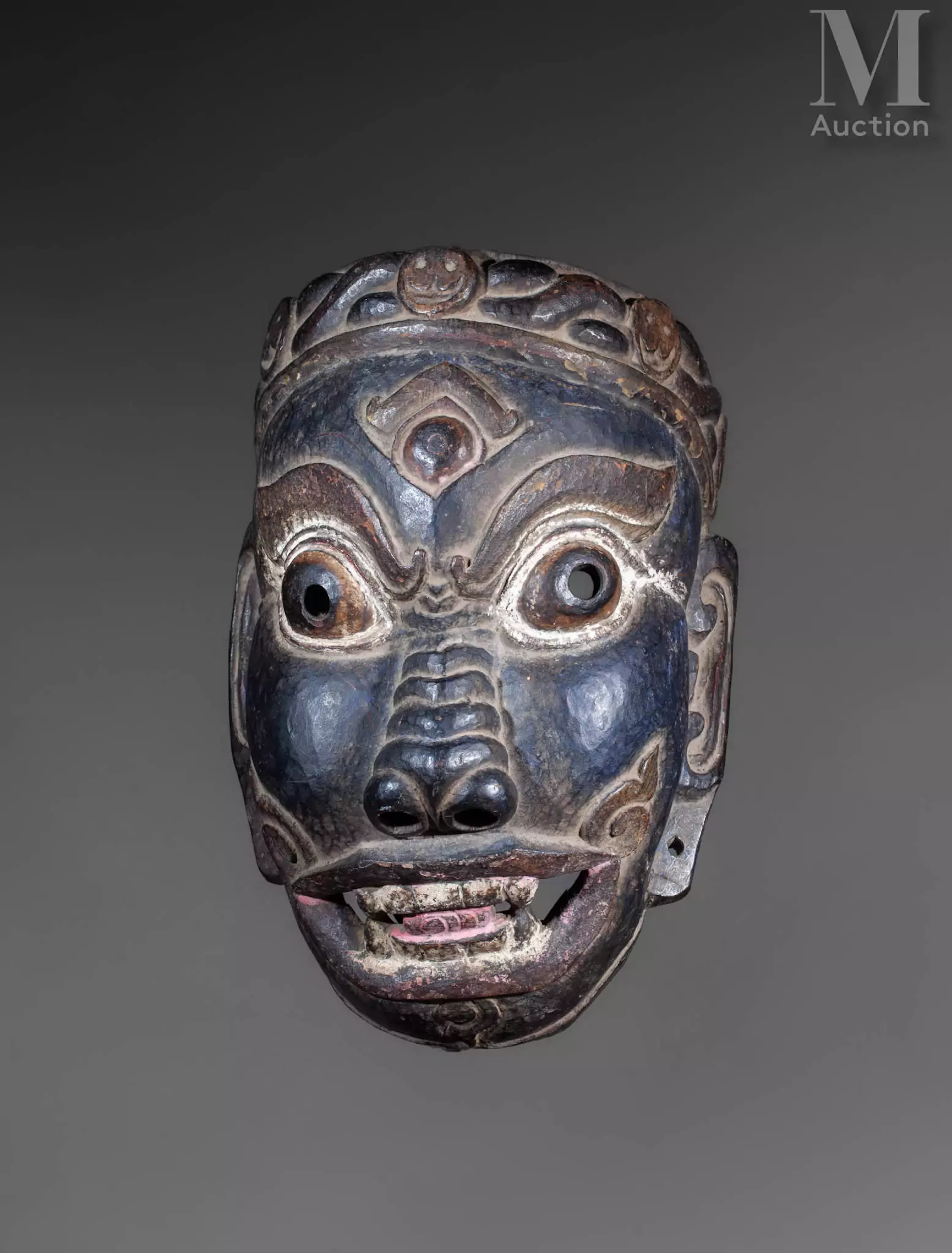 Masque représentant Naga-Raja