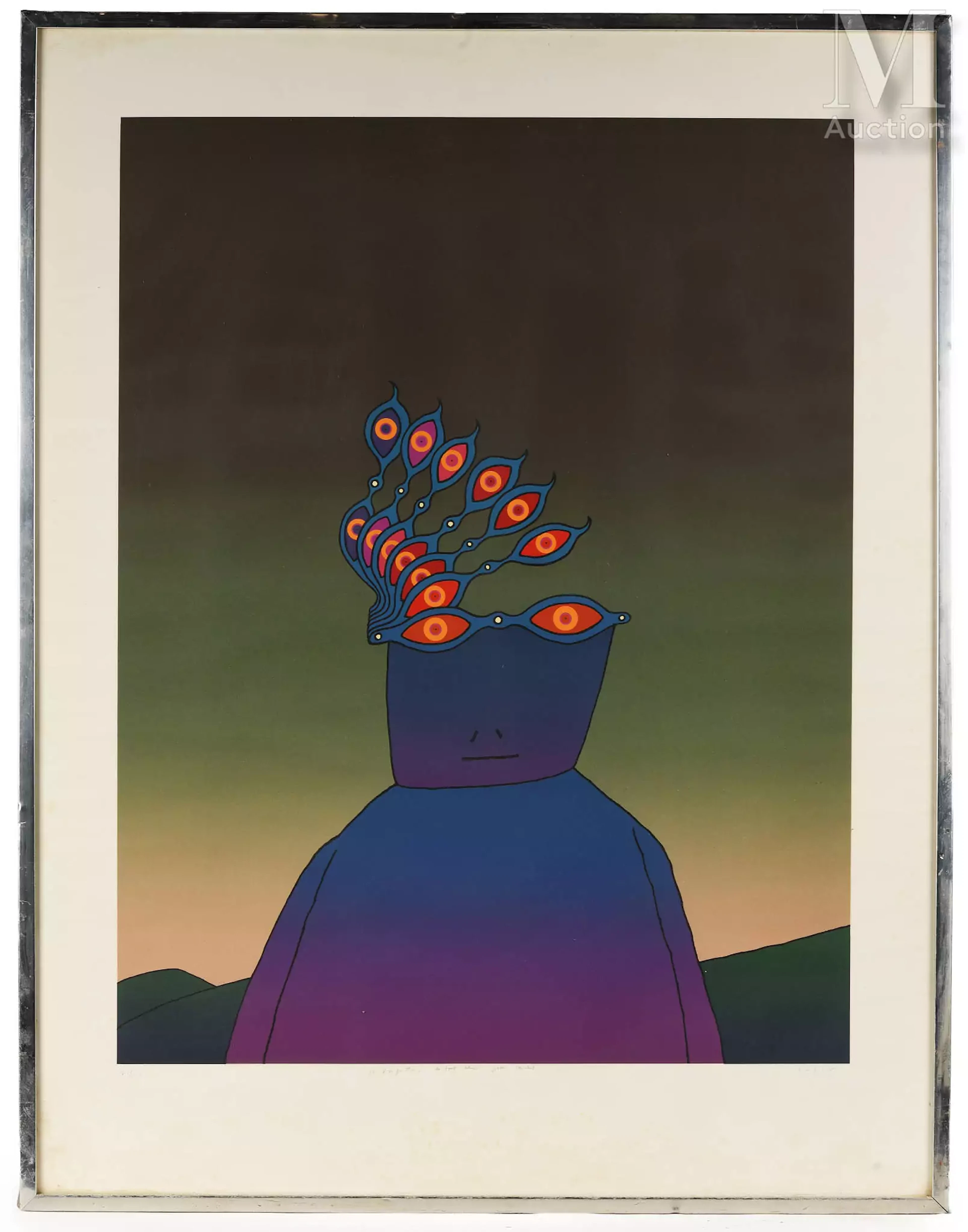Jean-Michel FOLON (1934-2005) Les lunettes, c. 1970