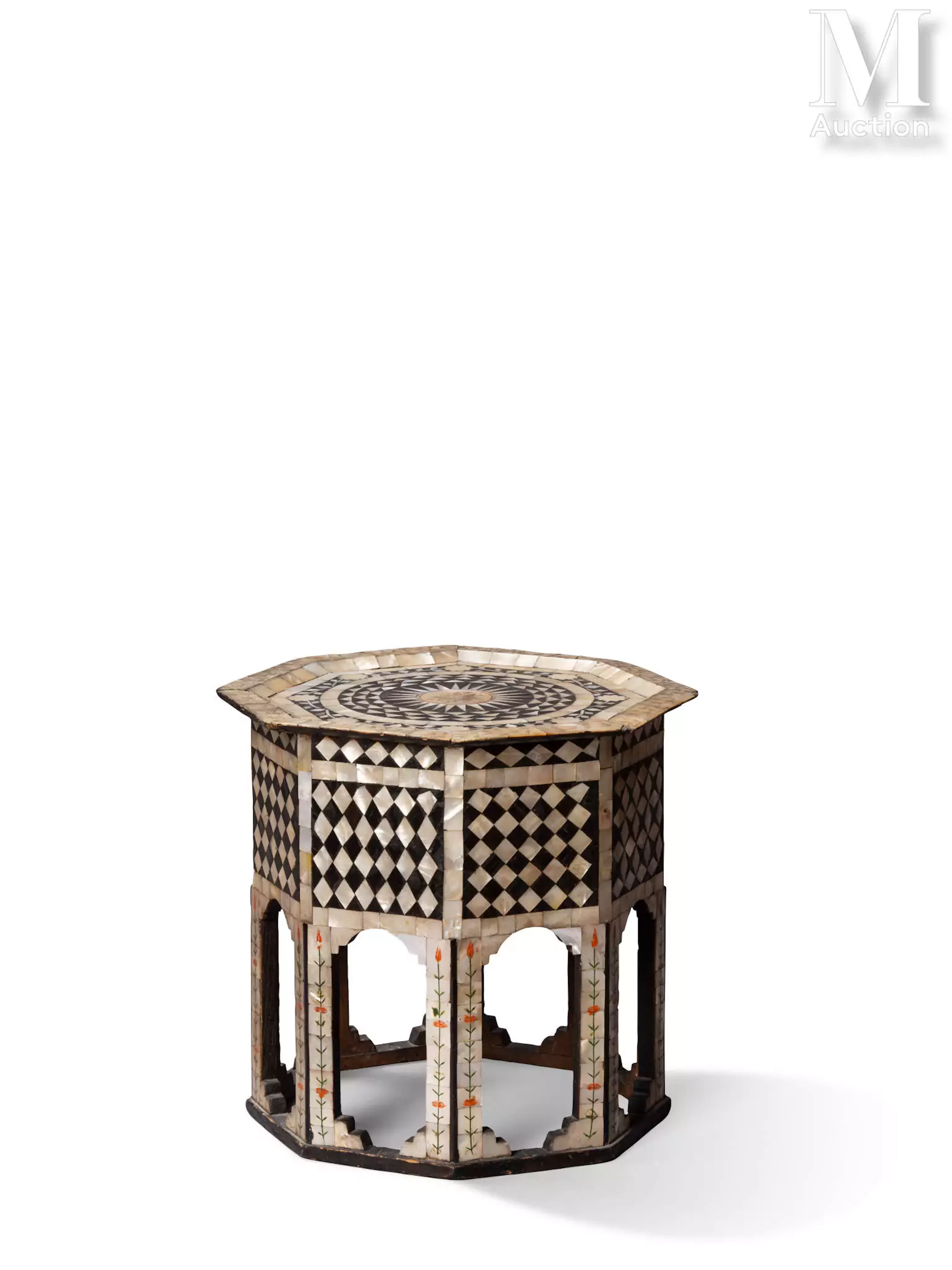 Guéridon de Jérusalem Empire Ottoman, Palestine, XVIIIe siècle