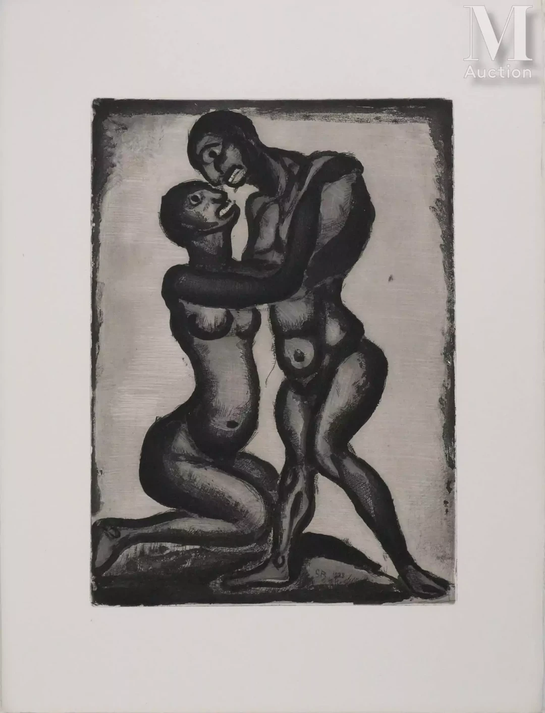 ROUAULT Georges Noces, Les deux amants, 1928