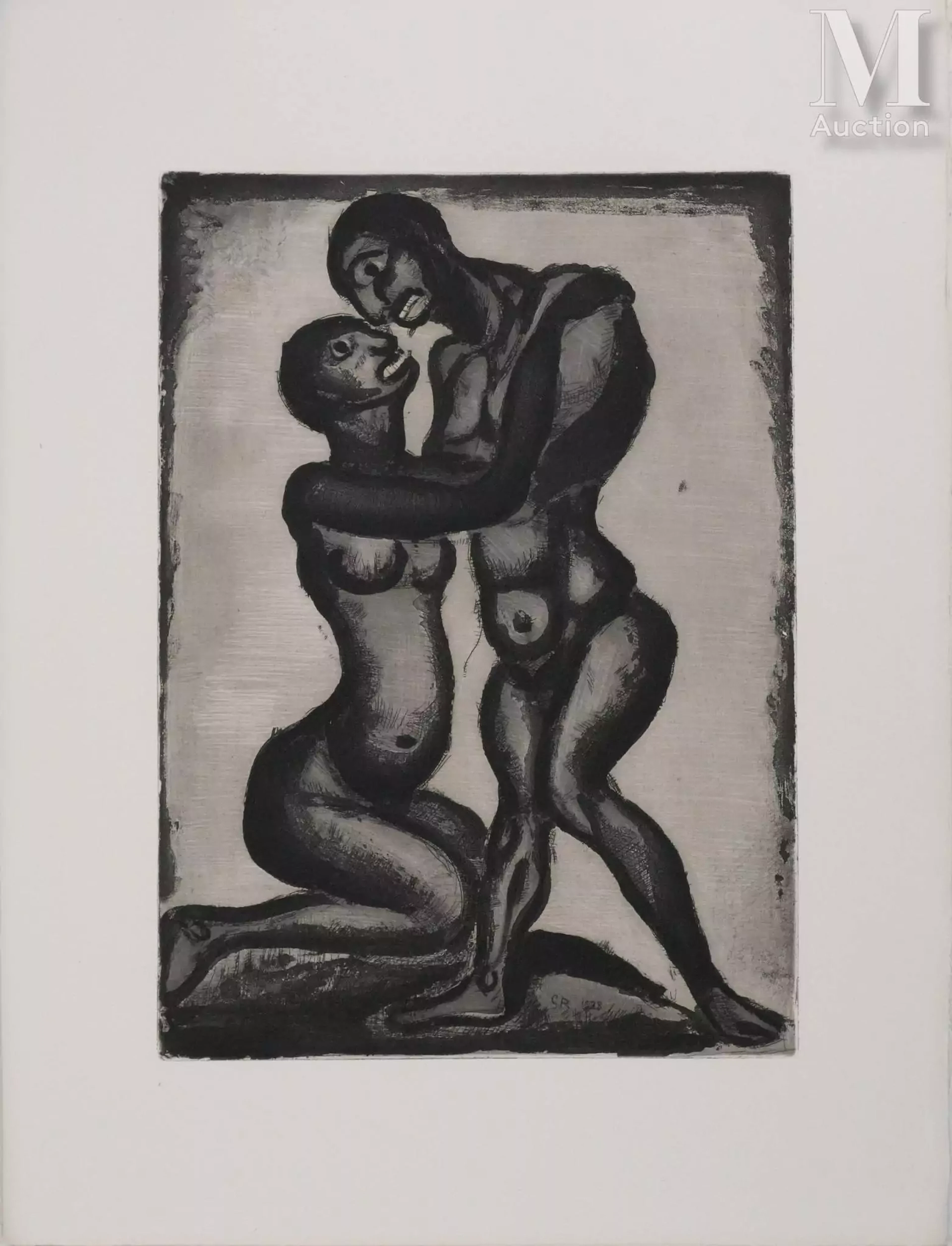 ROUAULT Georges Noces, Les deux amants, 1928