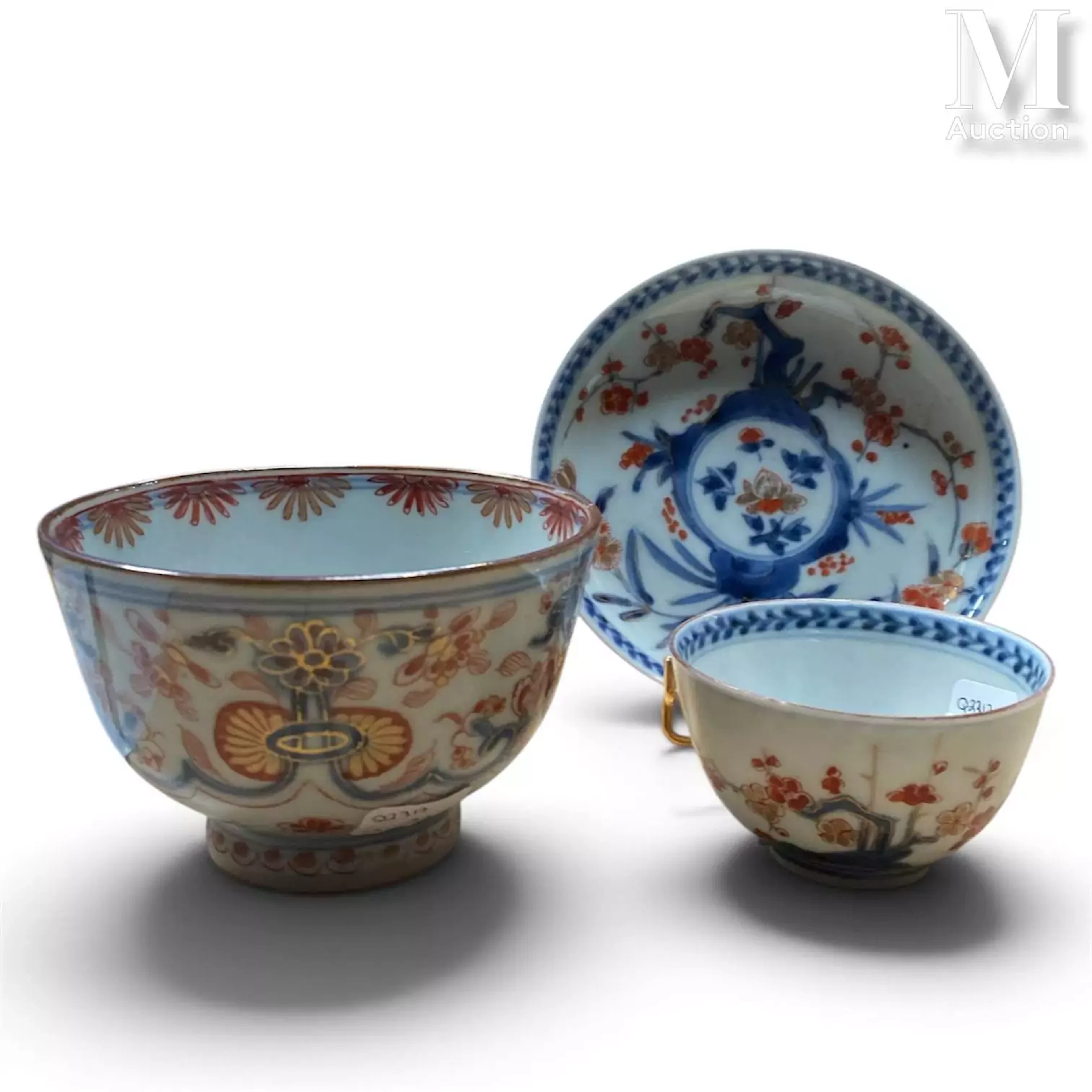 Lot de porcelaine Imari