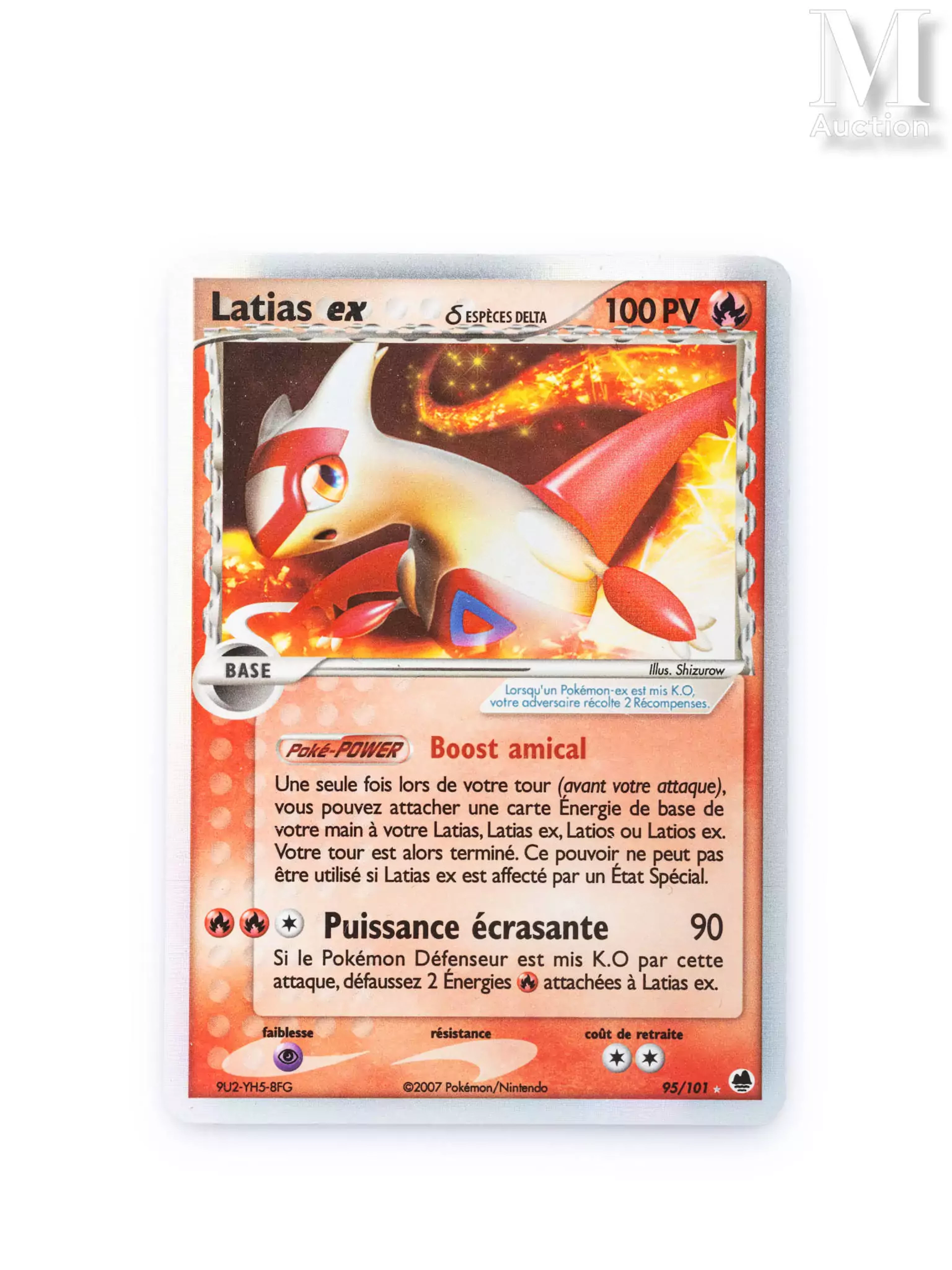 POKEMON Latias ex Espèces Delta - EX Île des Dragons - 95/101