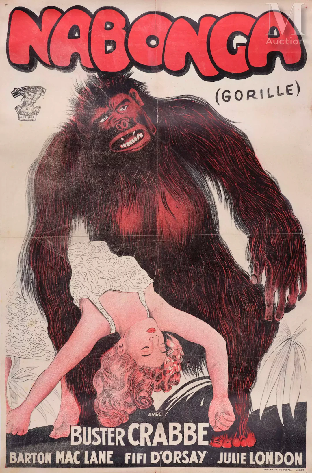 Gorilles...! Deux affiches