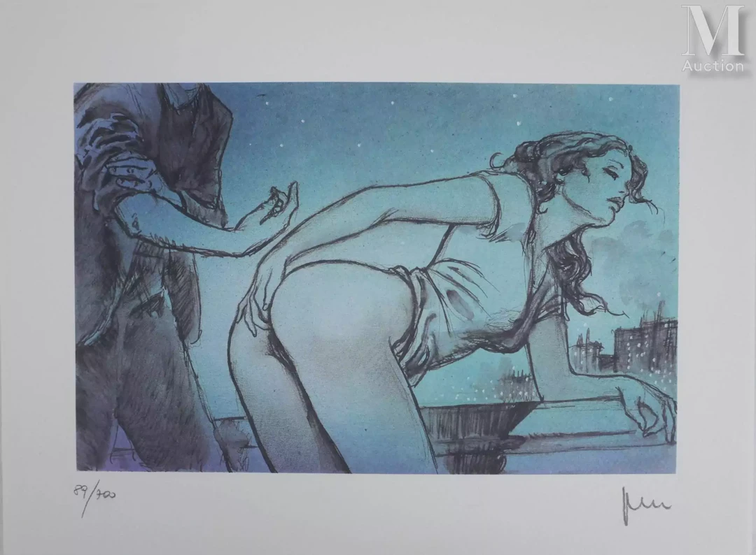 MANARA Milo Le déclic, Intimité féminine, 1992