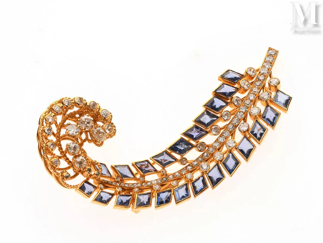 BROCHE « PLUME »