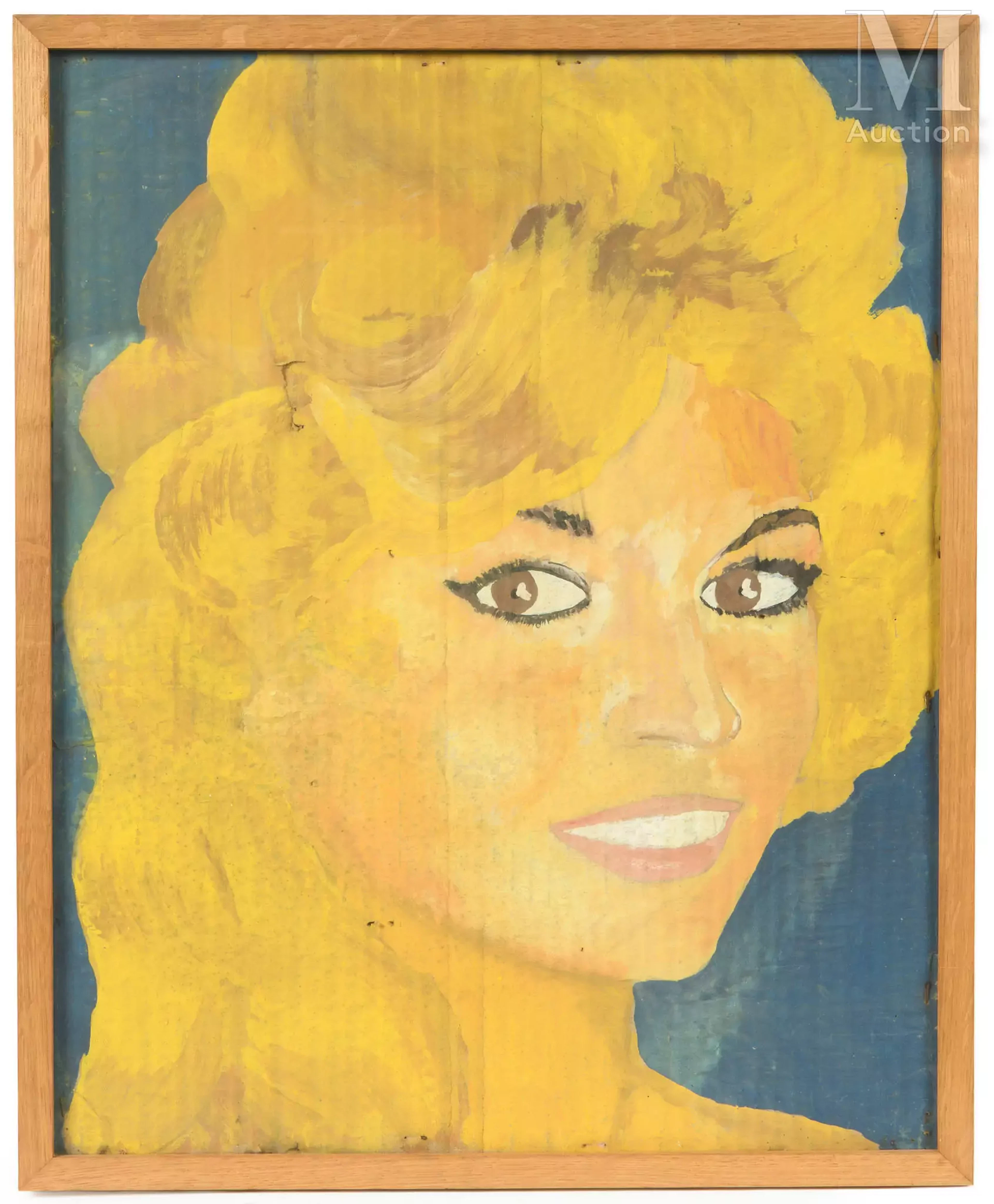 École du XXe siècle Brigitte Bardot tout sourire