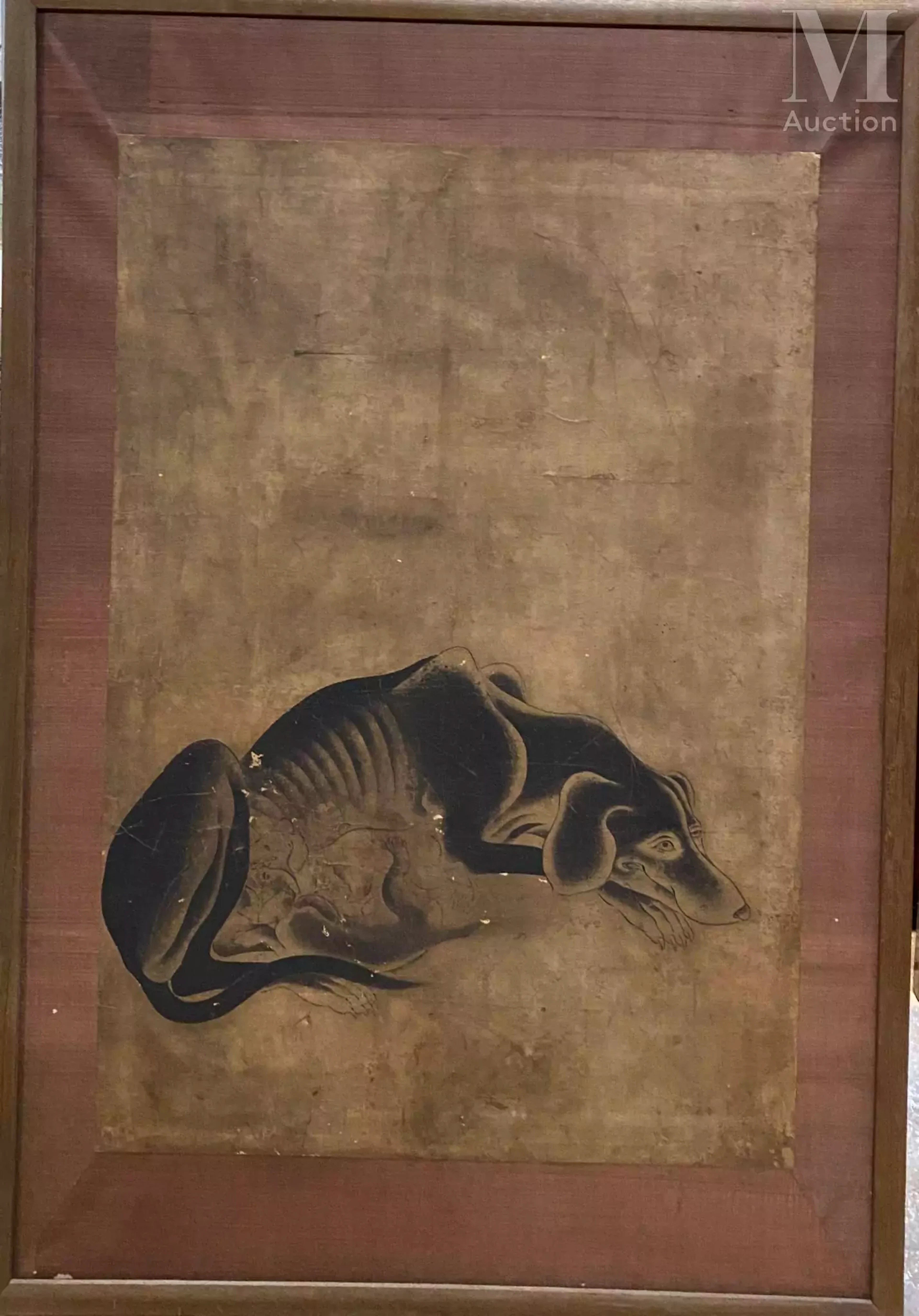 CHINE et JAPON, XVIII-XIXe siècle Ensemble de trois peintures