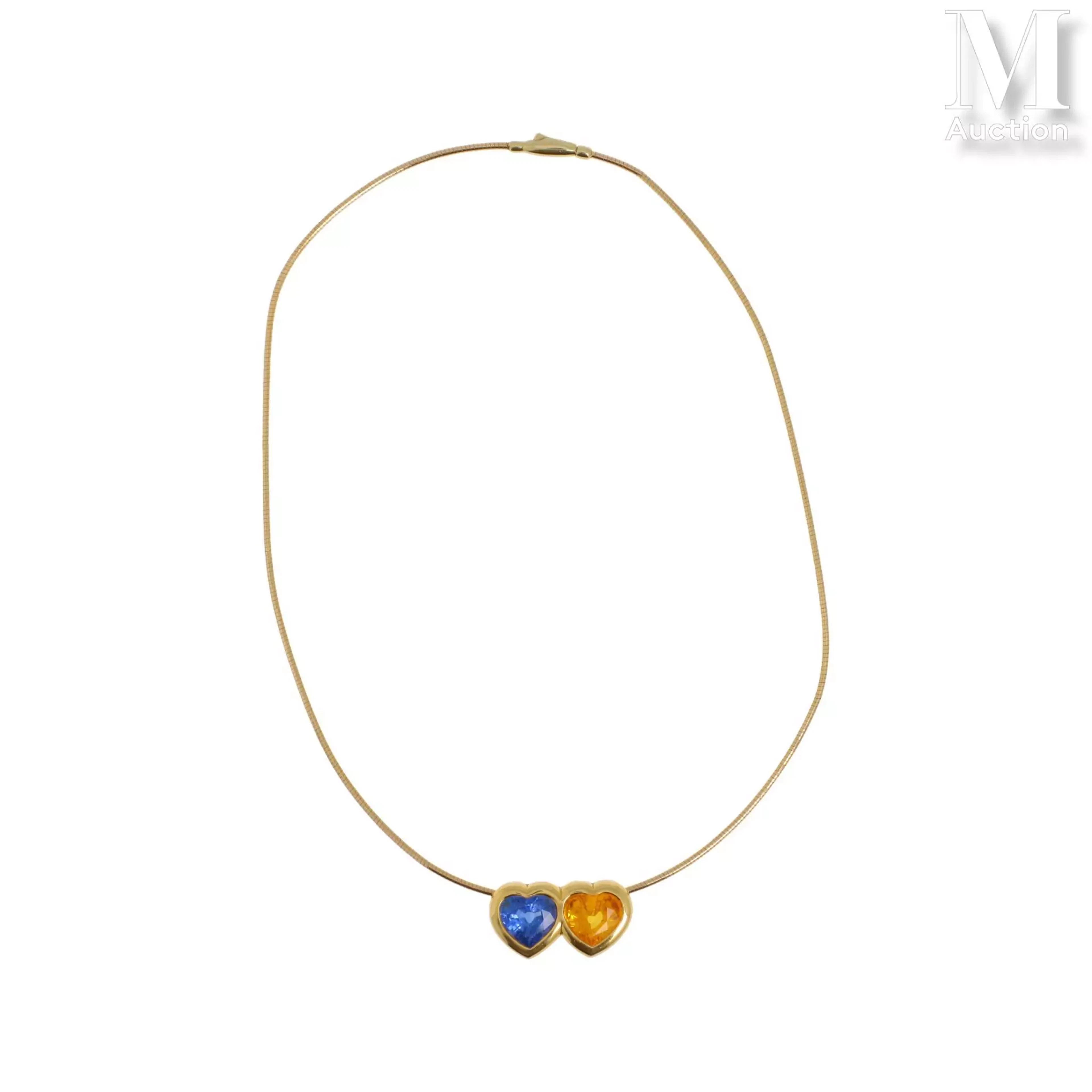 Collier cœurs