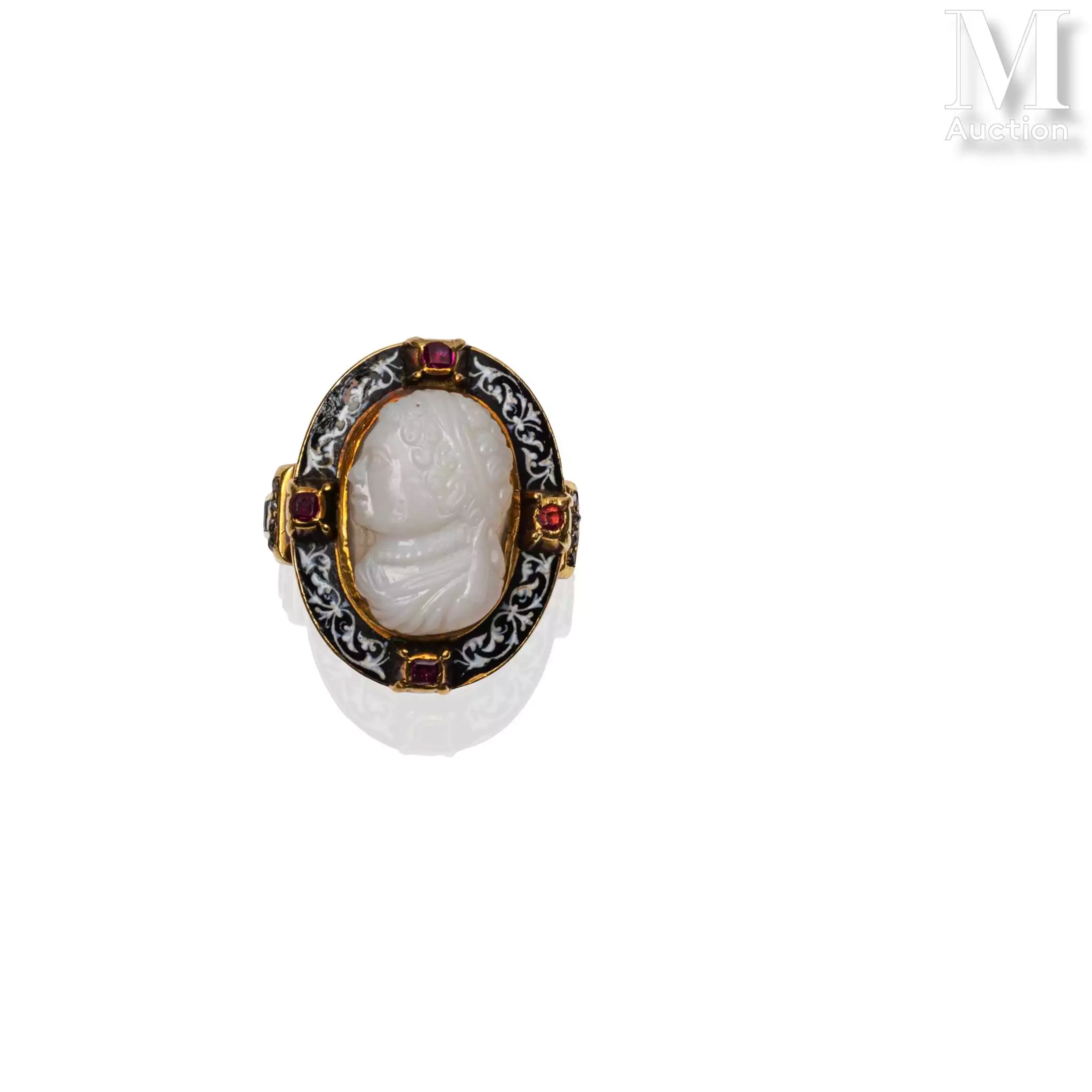 Bague camée